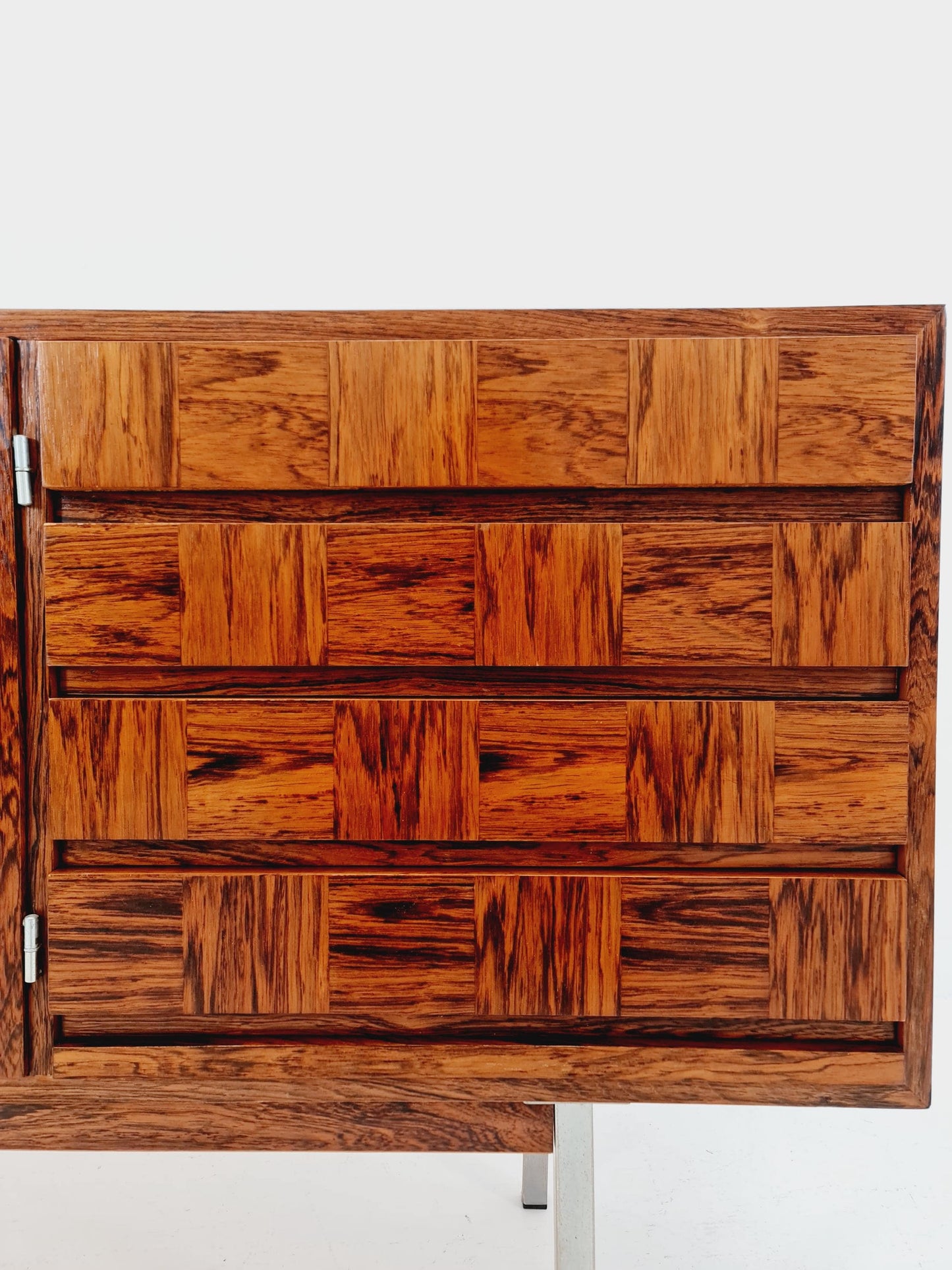Rare Mid Century Modern Rosewwod German Sideboard, 1960s