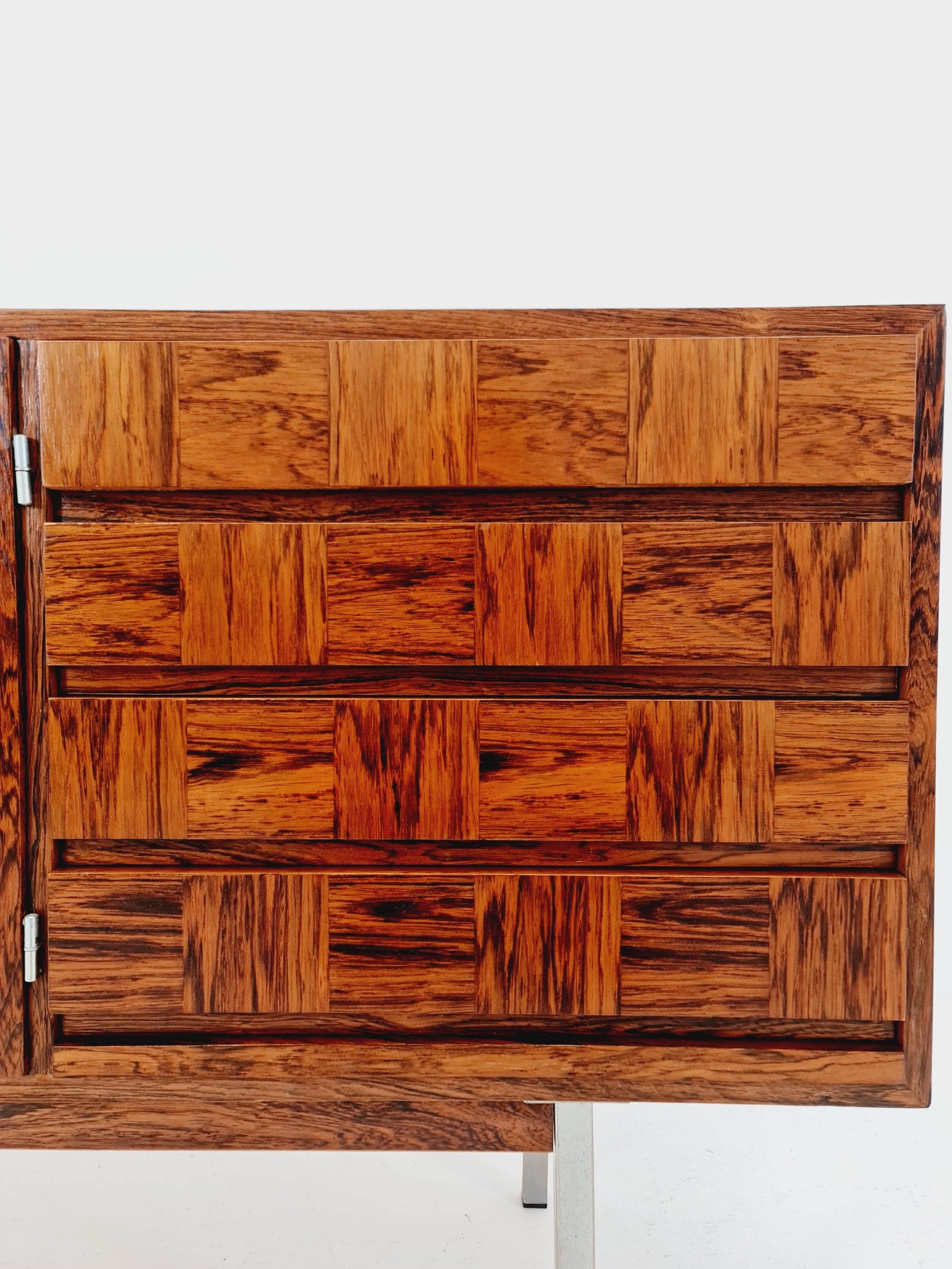 Rare Mid Century Modern Rosewwod German Sideboard, 1960s