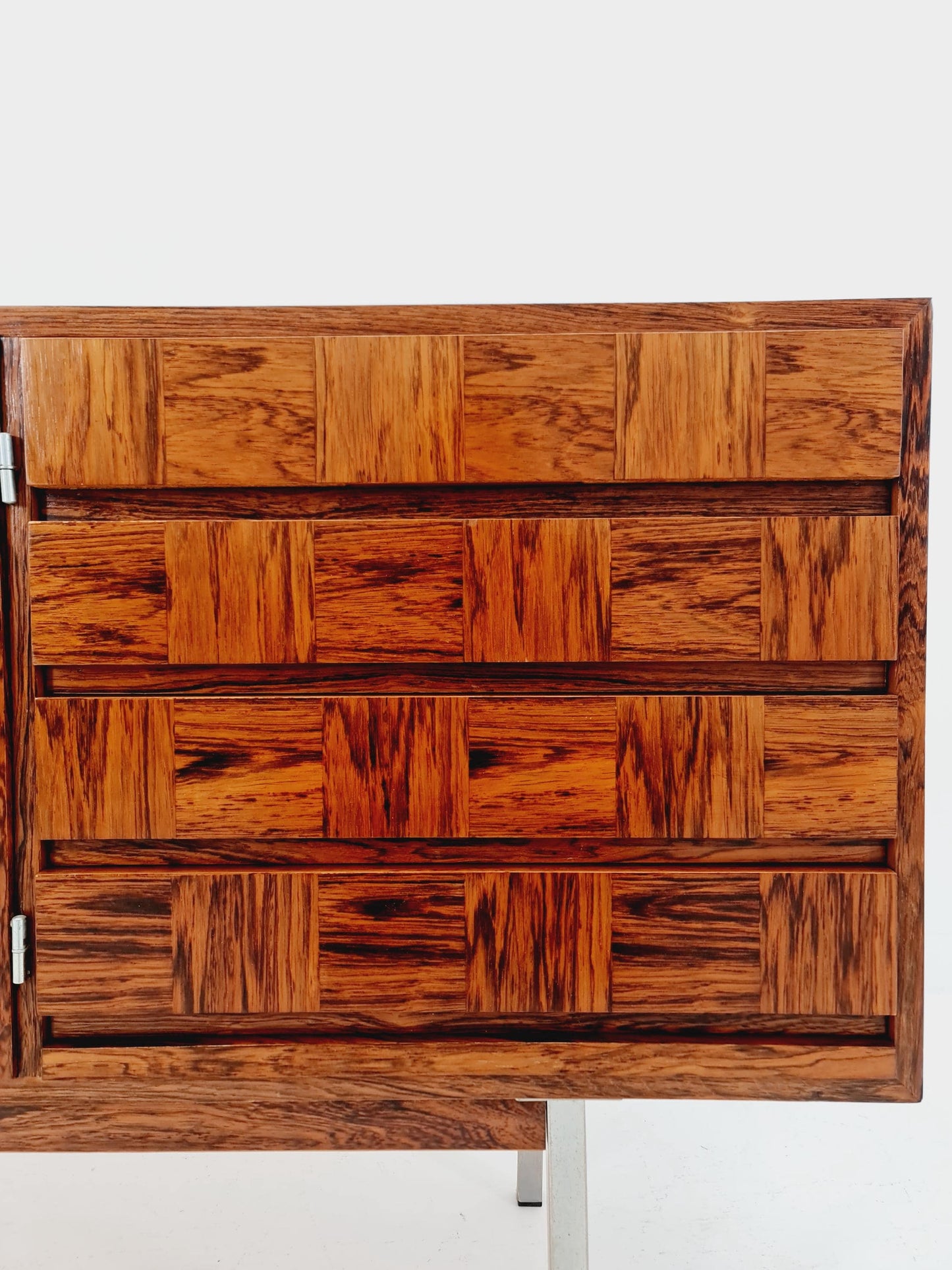 Rare Mid Century Modern Rosewwod German Sideboard, 1960s
