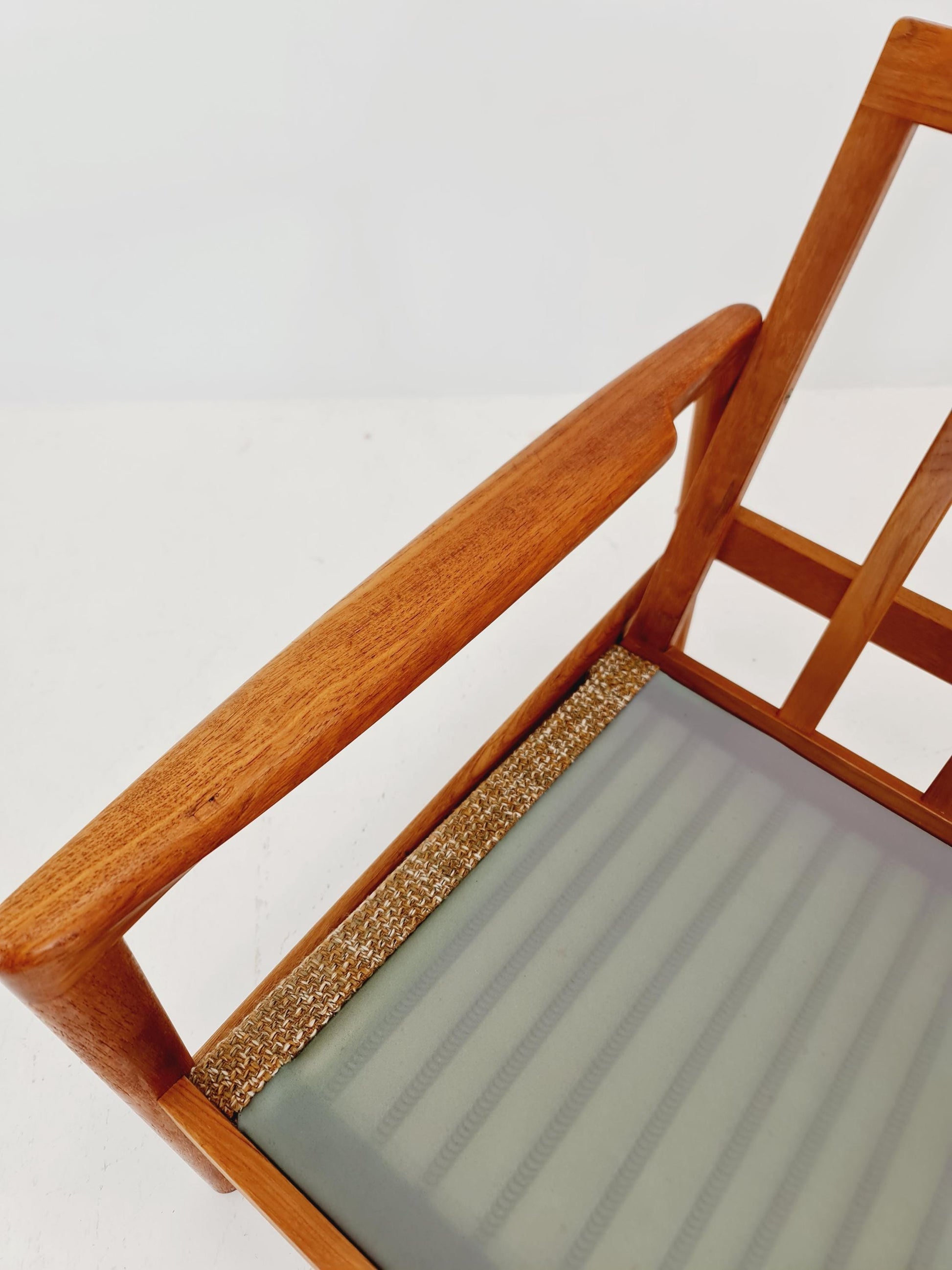 Mid century easy lounge couch by Arne Wahl Iversen for komfort teak , 1960s