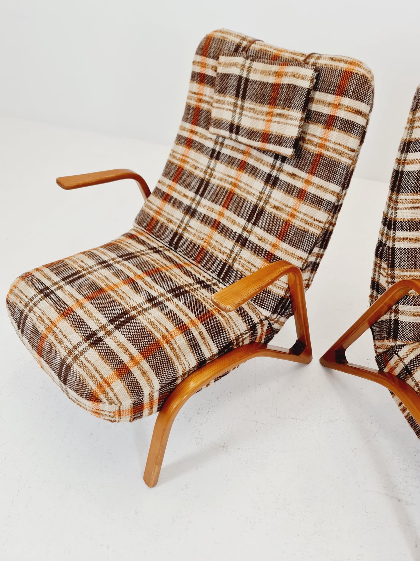 Midcentury easy chairs by paul Bode, Germany, 1950s,
