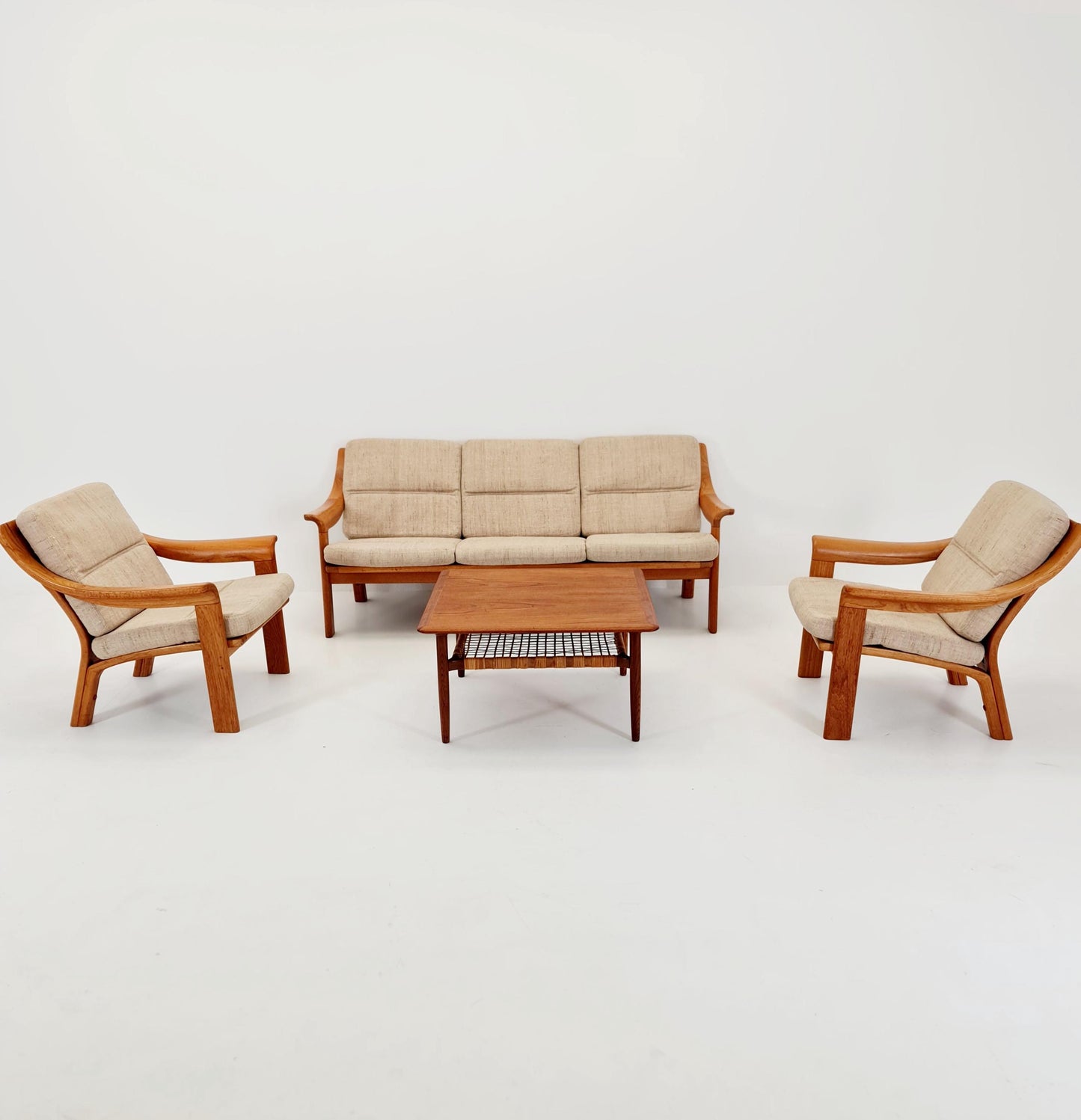 Mid century sofa by P.Jeppesen , teak , 1960s,