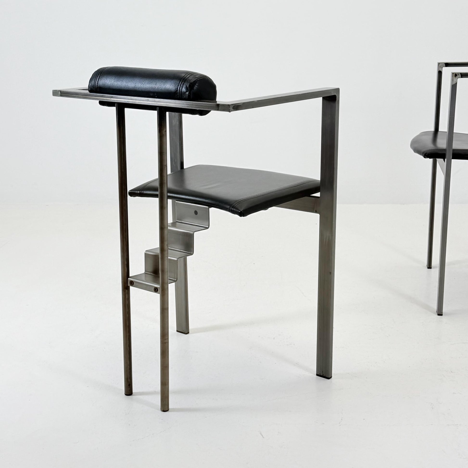 Set of 2 Mid century Trix Chairs by K.F. Förster for KFF Design, 1980s – Germany Postmodern Design