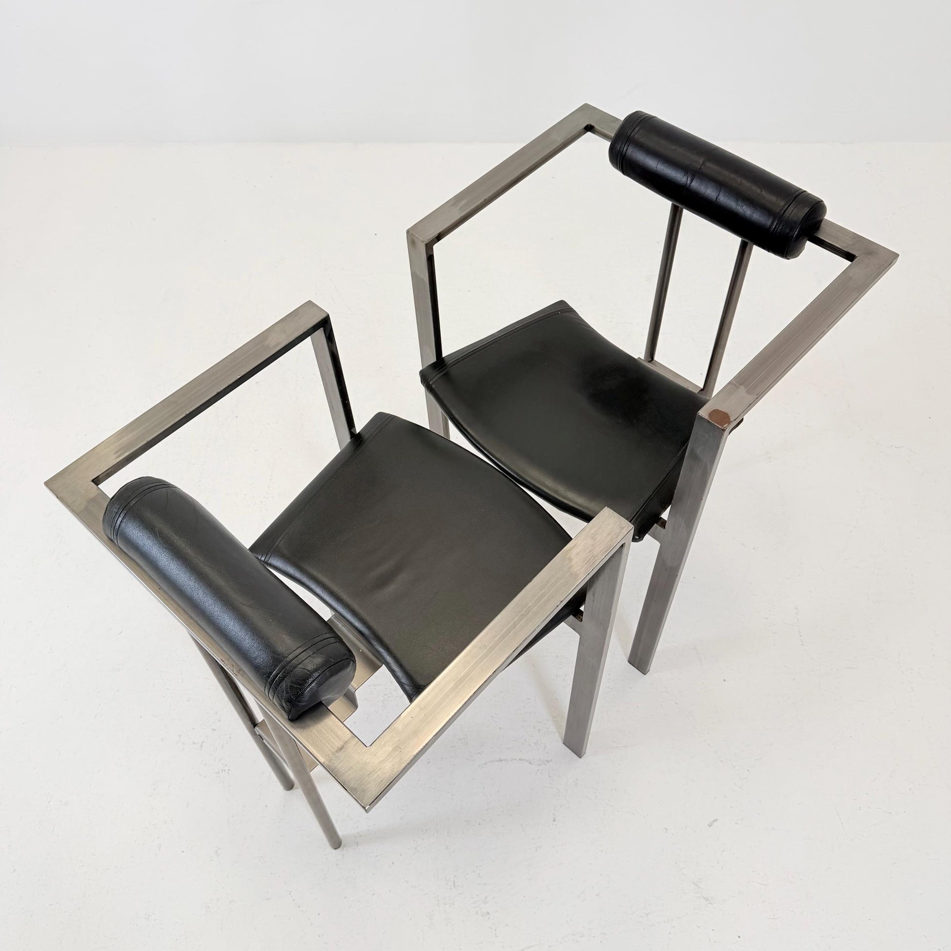 Set of 2 Mid century Trix Chairs by K.F. Förster for KFF Design, 1980s – Germany Postmodern Design