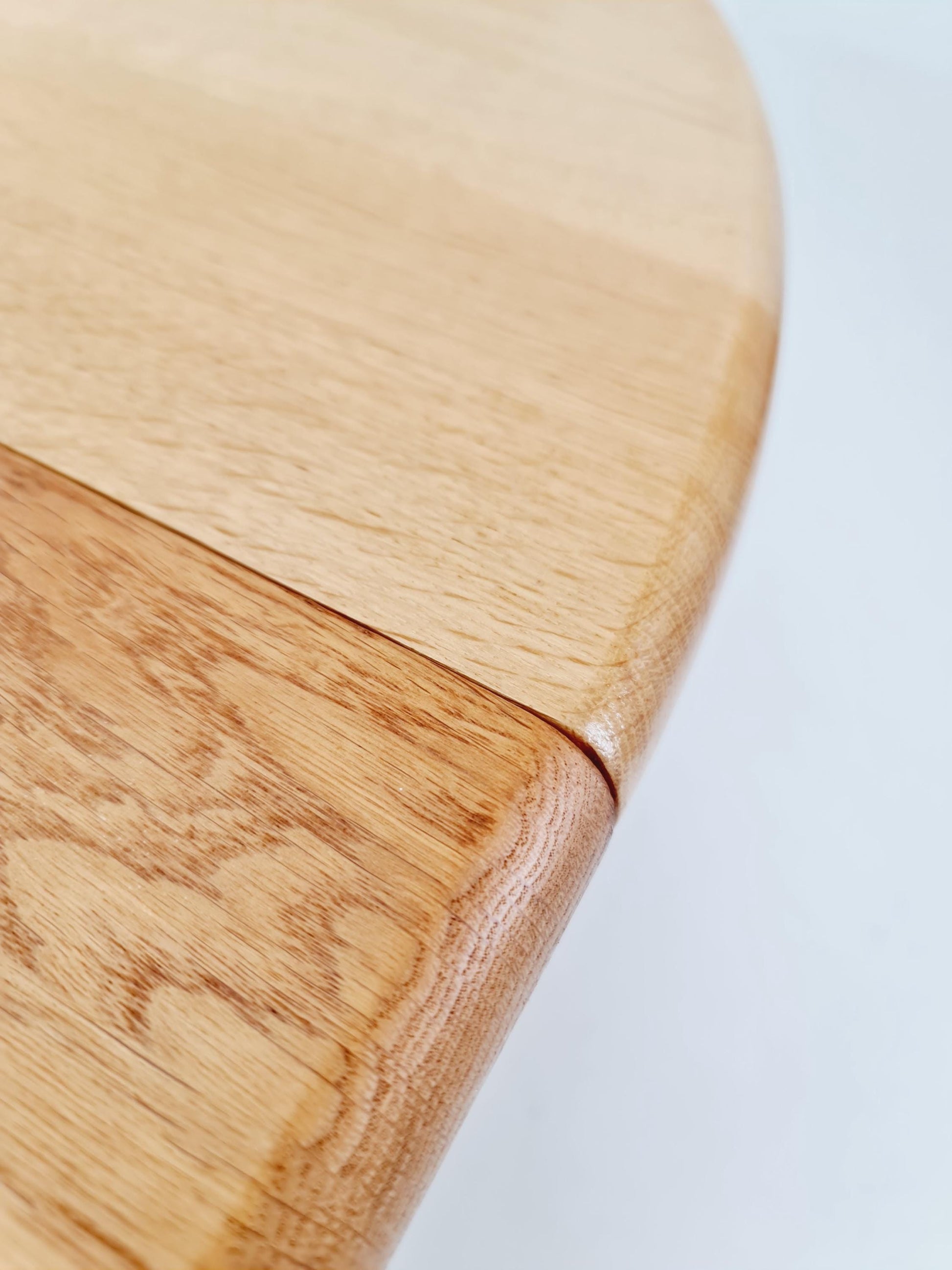 Mid century extendable Danish Modern Solid Oak dining table by Niels Möller , 1970s