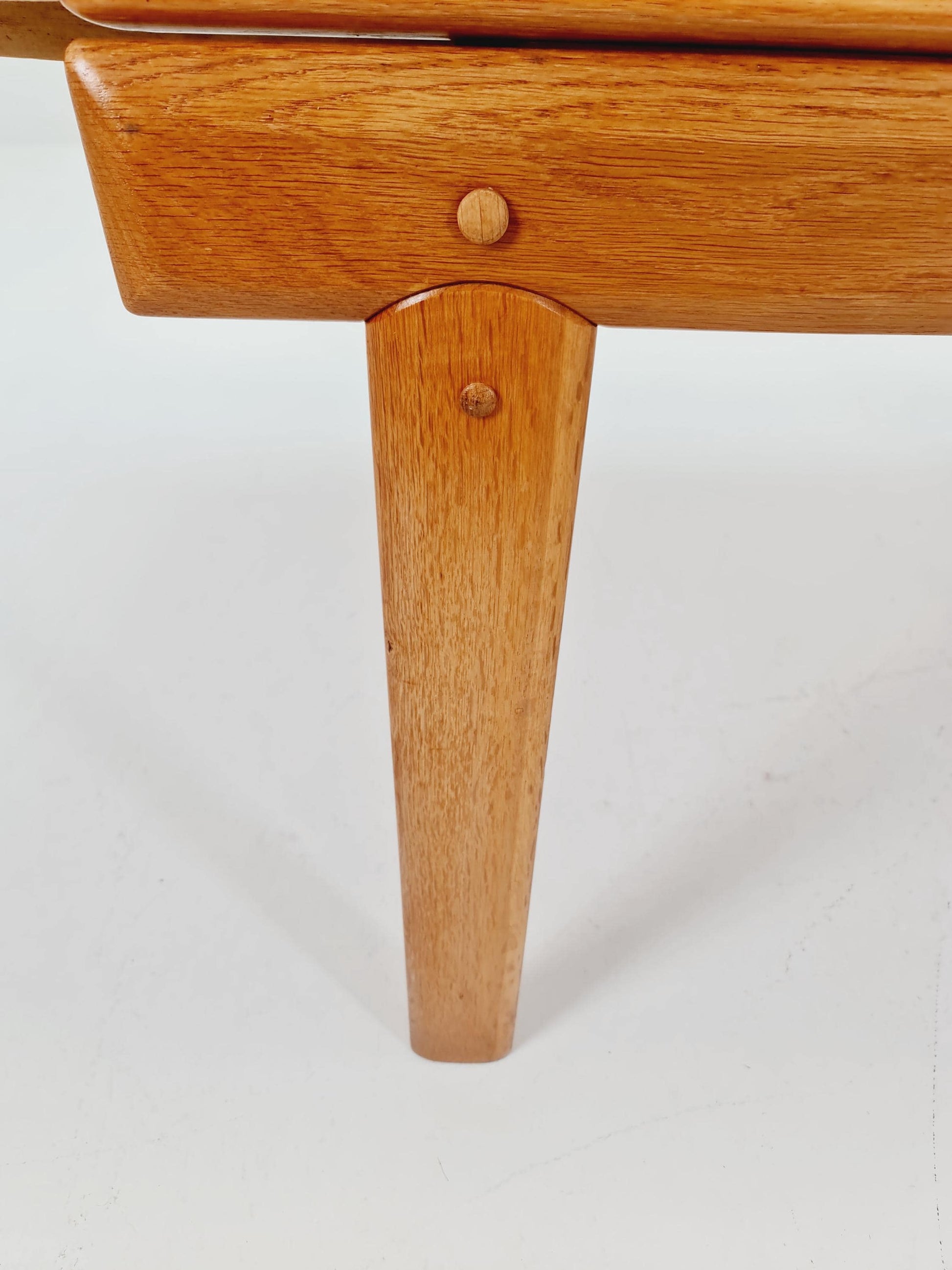 Mid century Dining Table By HW Klein for Bramin with Hidden leaf , 1960s