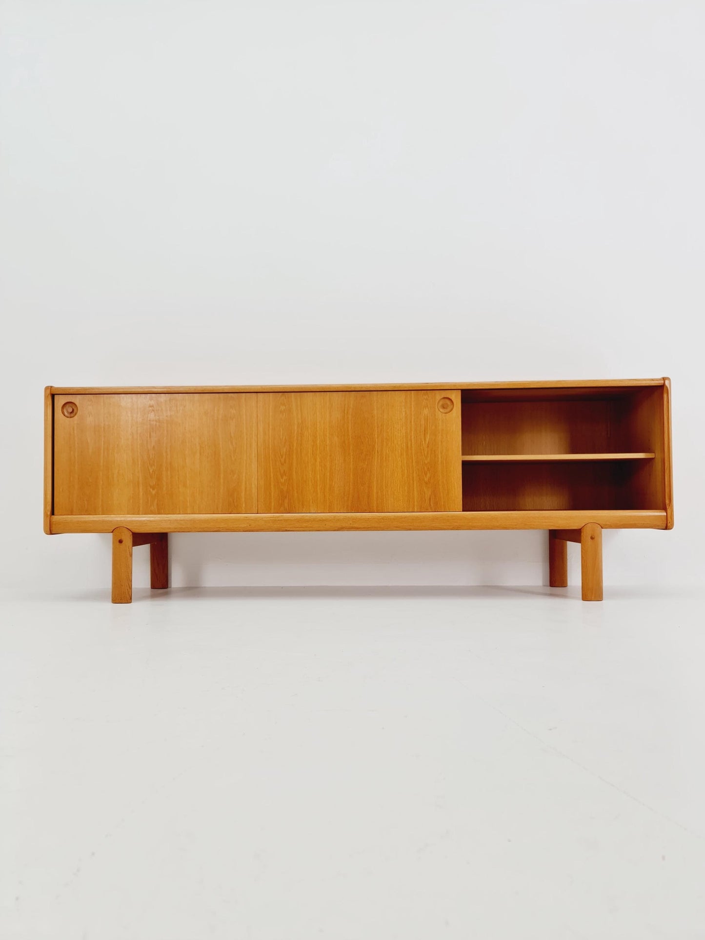 Danish Oak Sideboard by H.W Klein for Bramin, 1960s