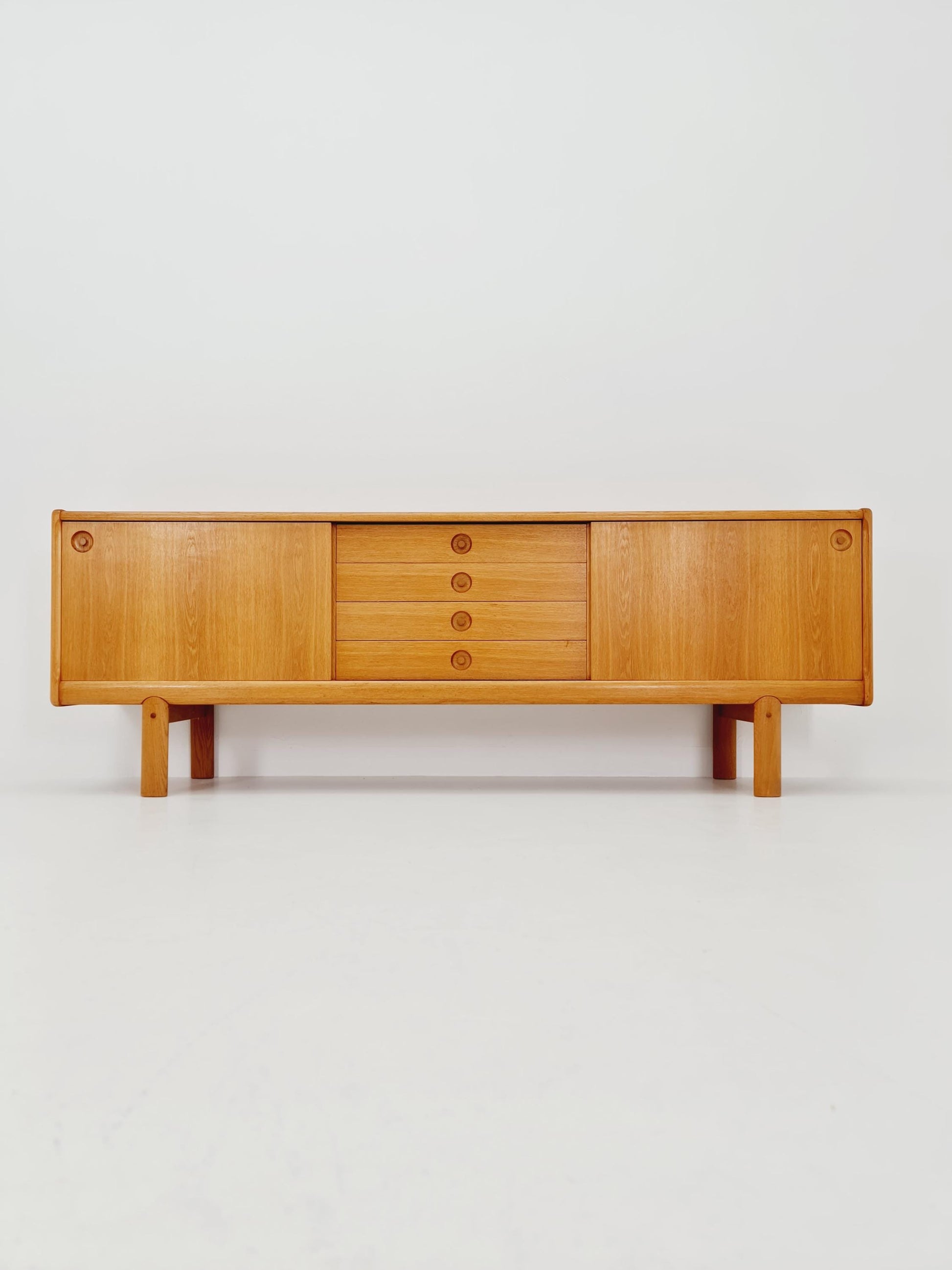 Danish Oak Sideboard by H.W Klein for Bramin, 1960s