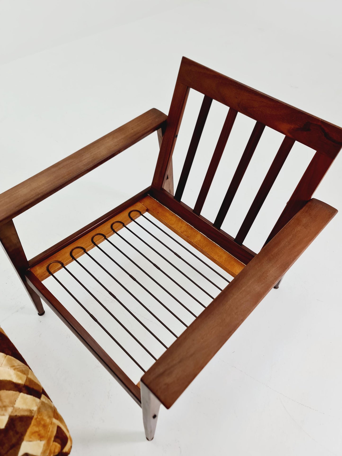 Mid century easy lounge chairs Denmark 1960s, Set of 2