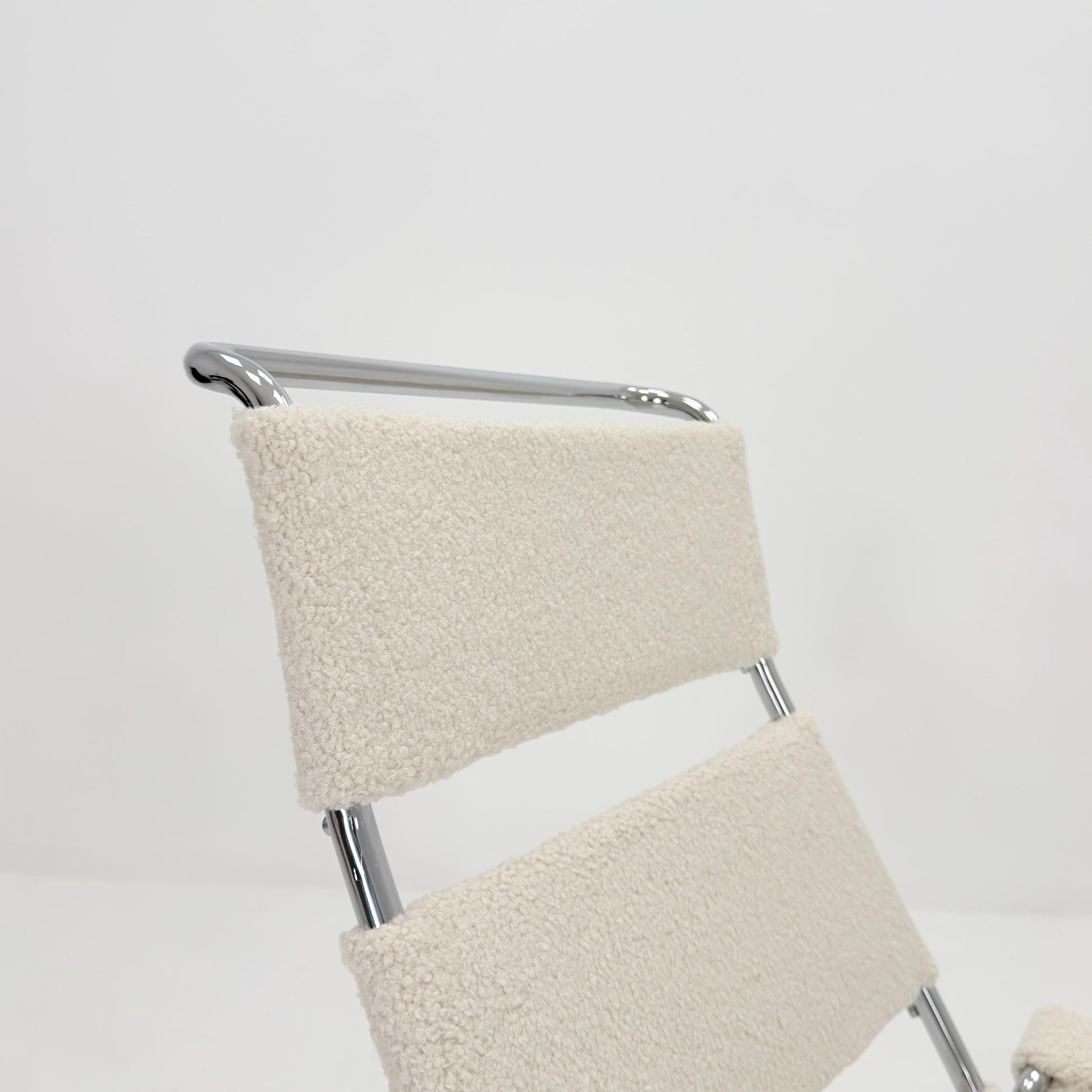 Mid-Century Modern Wassily-Style Rocking Chair, Italy 1980s