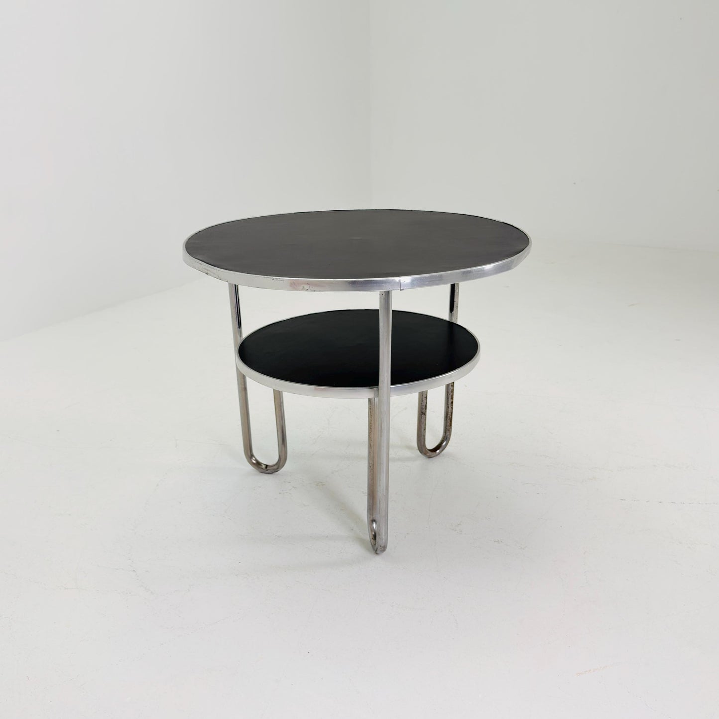 Mid century Bauhaus Tubular Steel Table from Mauser Werke Waldeck, 1950s Germany