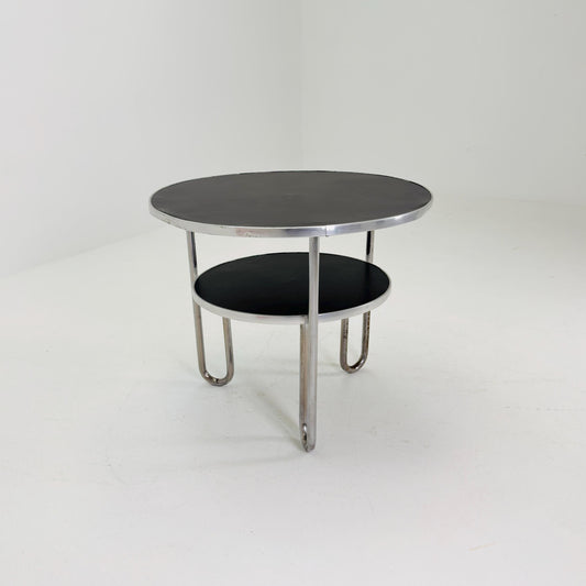 Mid century Bauhaus Tubular Steel Table from Mauser Werke Waldeck, 1950s Germany