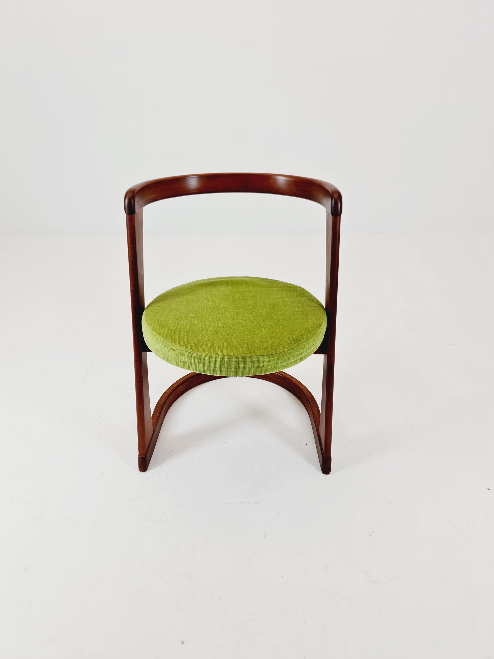 Midcentury Modern vintage chair by Willy Rizzo 1960s Italy