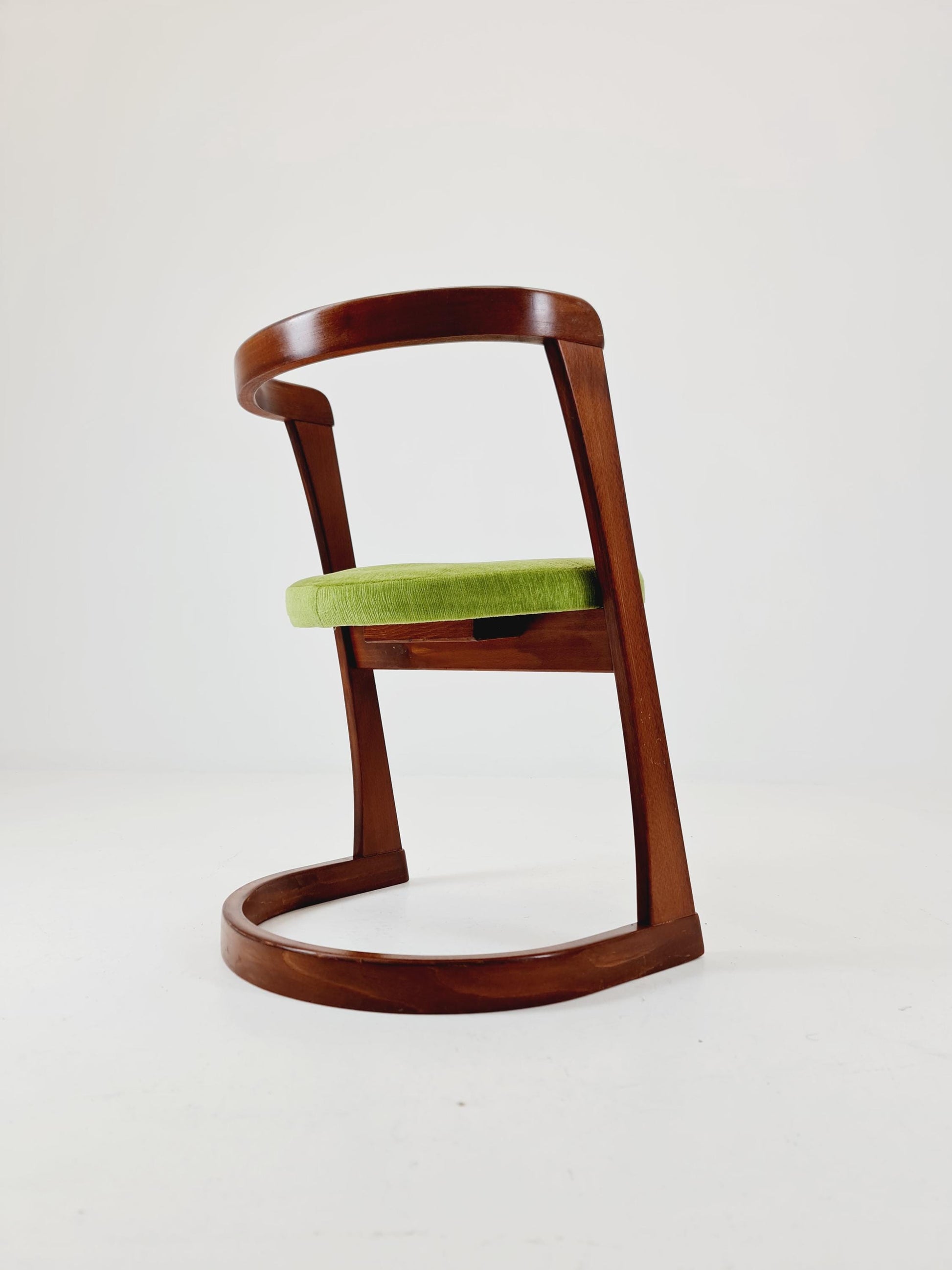 Midcentury Modern vintage chair by Willy Rizzo 1960s Italy