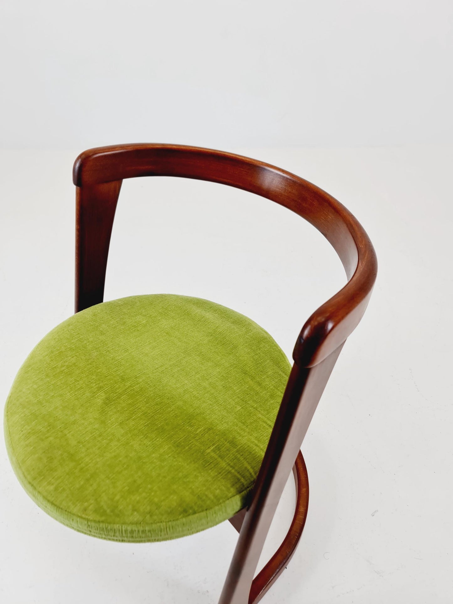 Midcentury Modern vintage chair by Willy Rizzo 1960s Italy