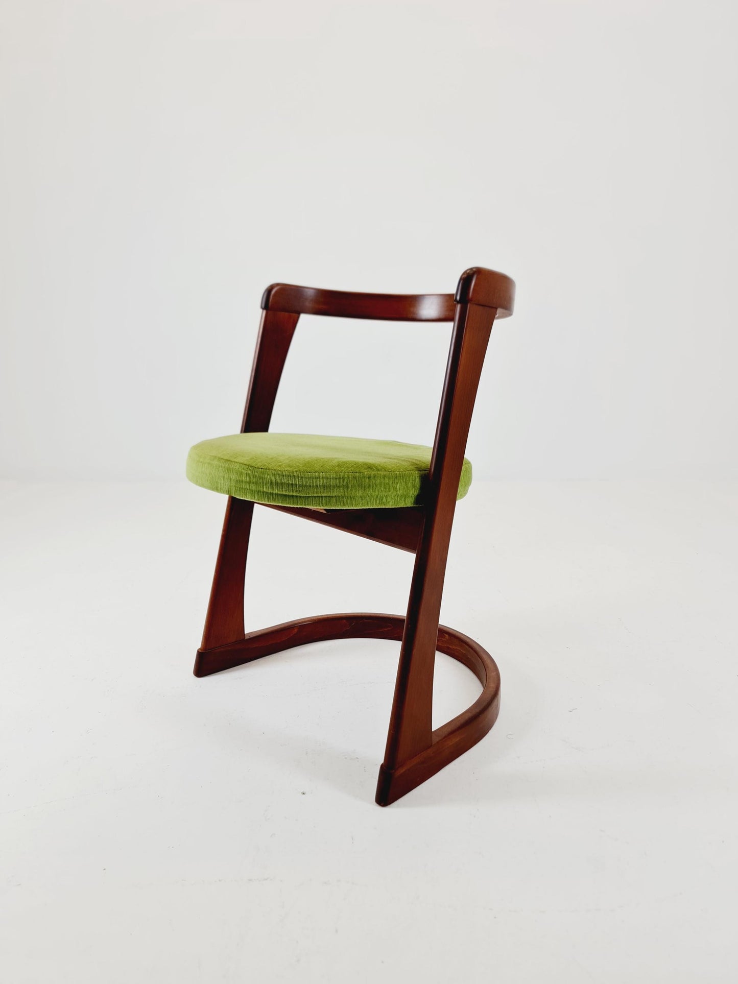Midcentury Modern vintage chair by Willy Rizzo 1960s Italy