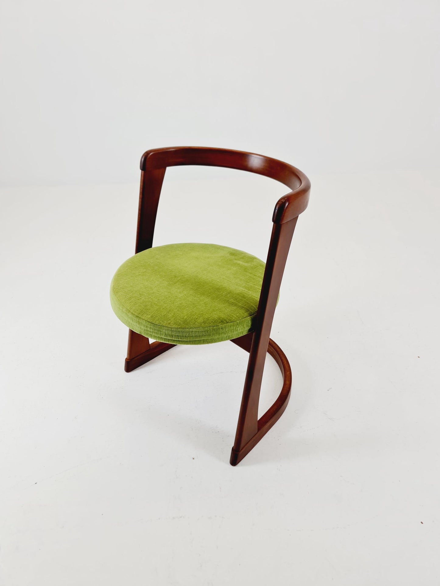 Midcentury Modern vintage chair by Willy Rizzo 1960s Italy