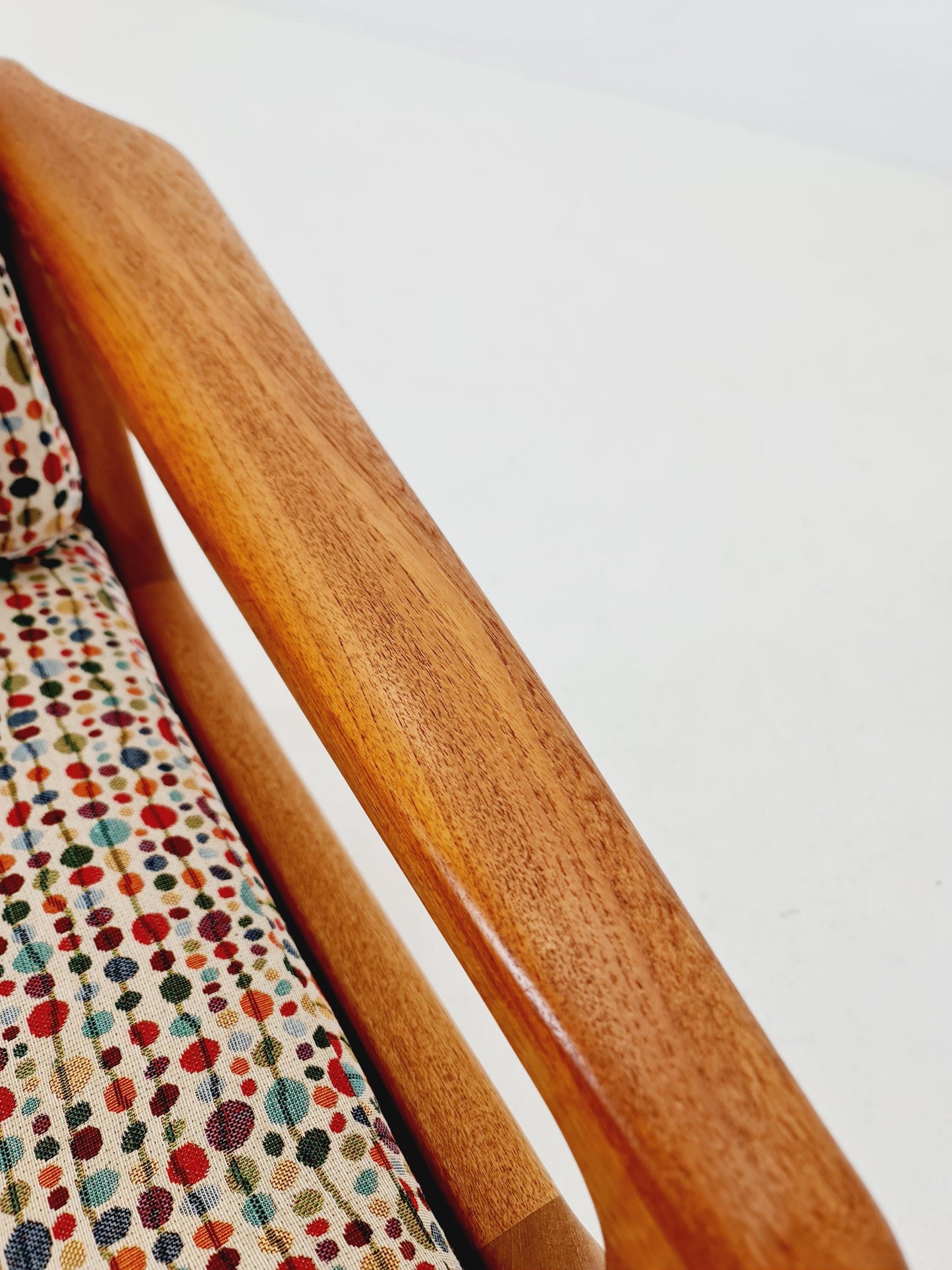 Mid century Danish easy lounge chairs by Juul Kristensen , 1970s,