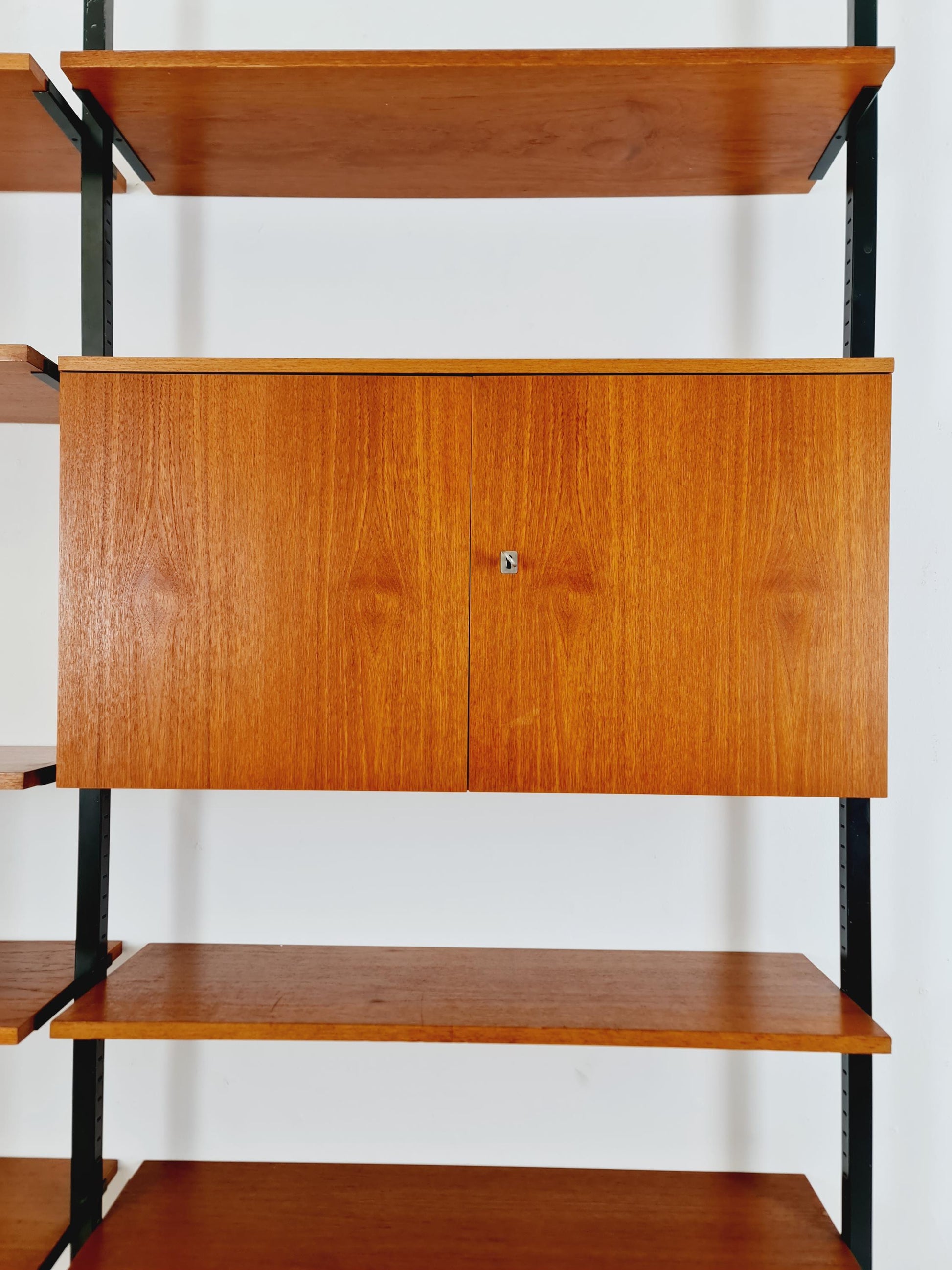 Rare German freestanding shelf-system by Günter Renkel for Rego Twen in Teak 1950s