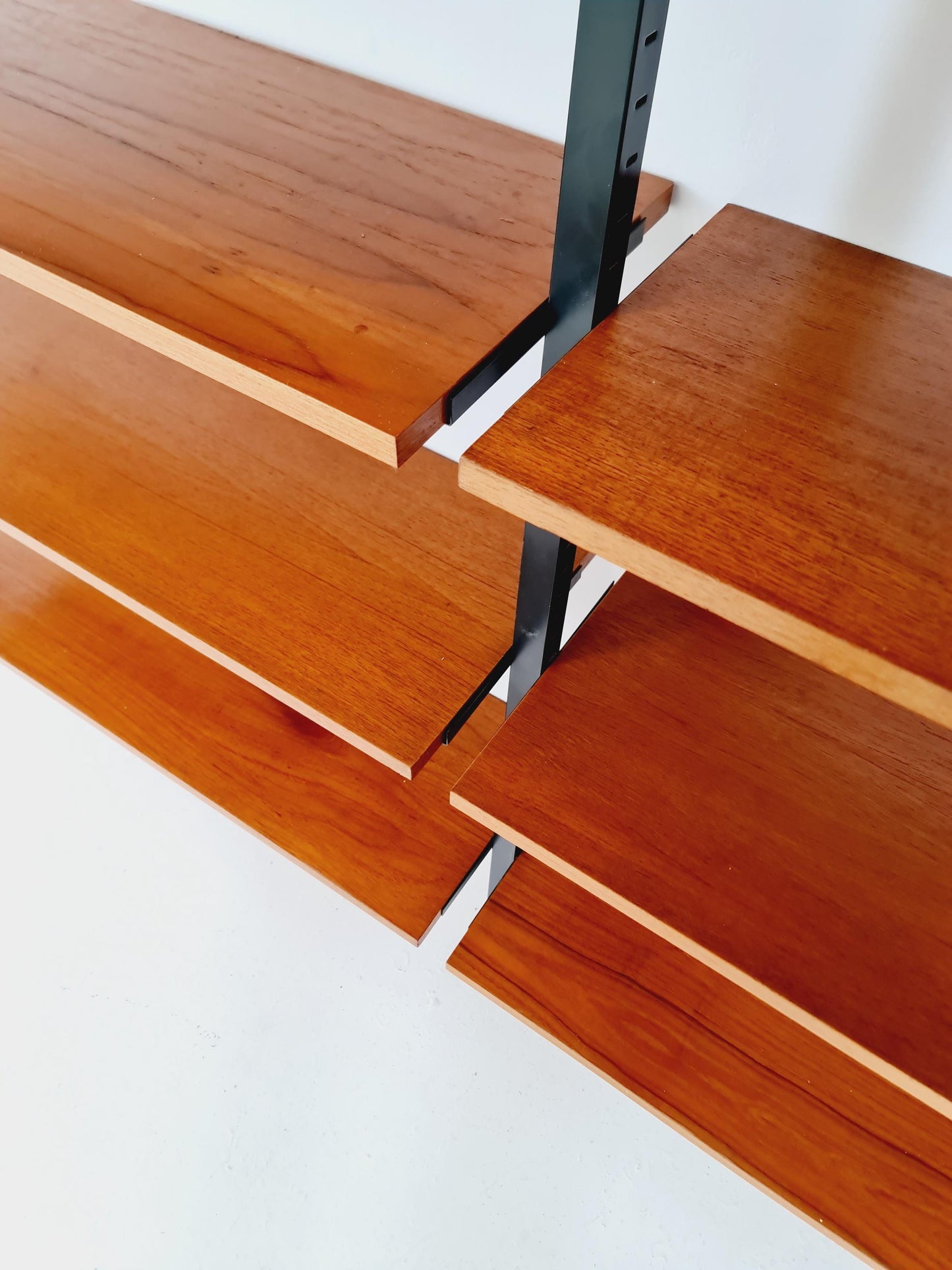 Rare German freestanding shelf-system by Günter Renkel for Rego Twen in Teak 1950s