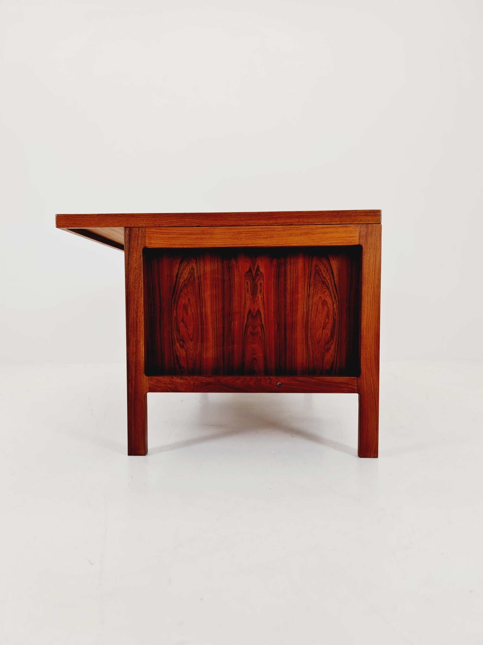 Danish Rosewood Freestanding desk by H.P Hansen, Denmark, 1960s