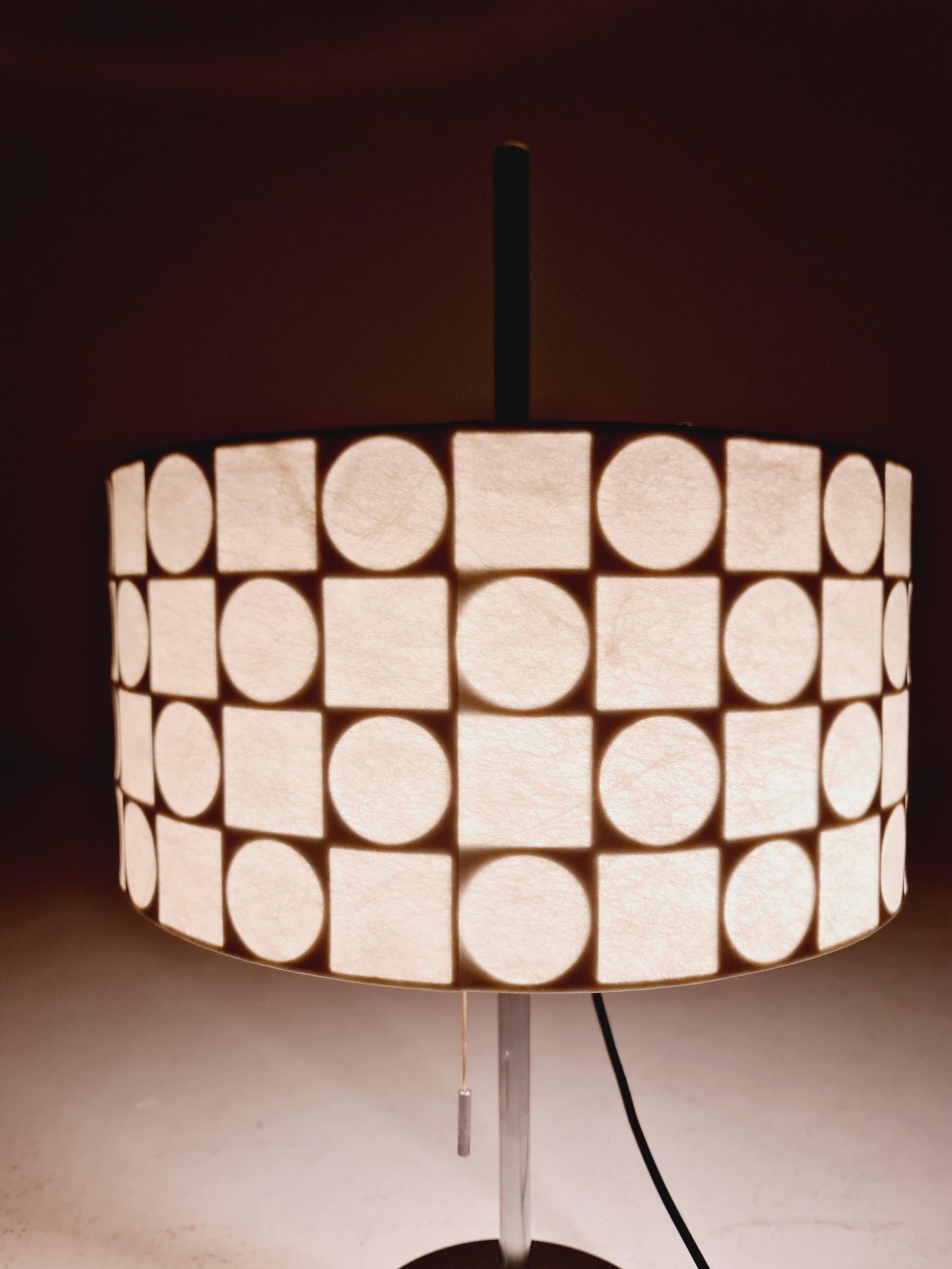 Mid century Super Rare Cocoon Table lamp , by goldkant , 1960s