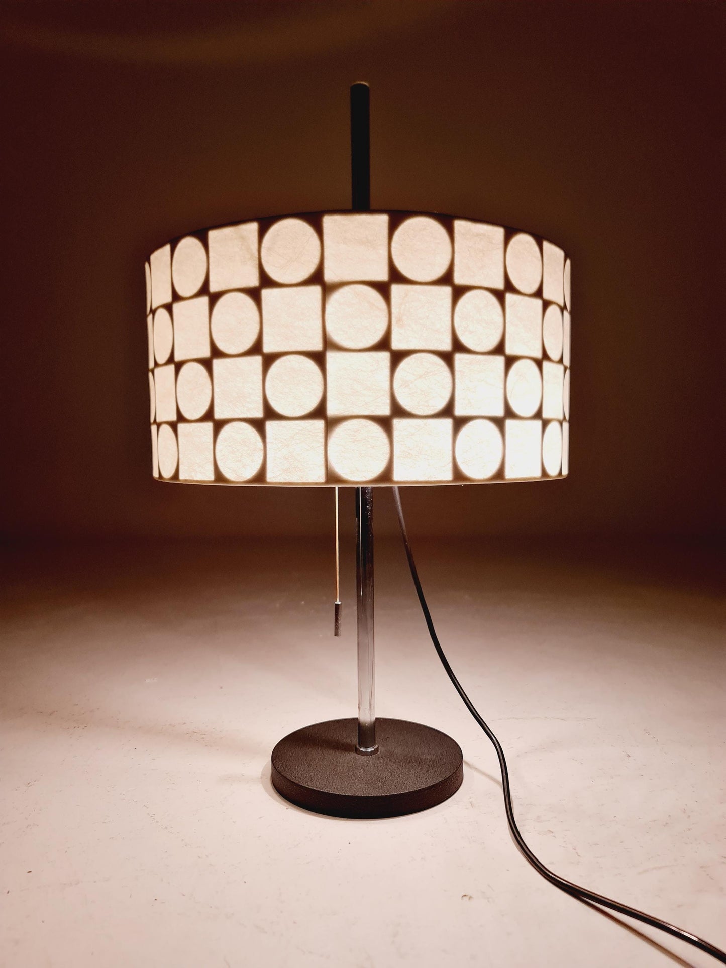 Mid century Super Rare Cocoon Table lamp , by goldkant , 1960s