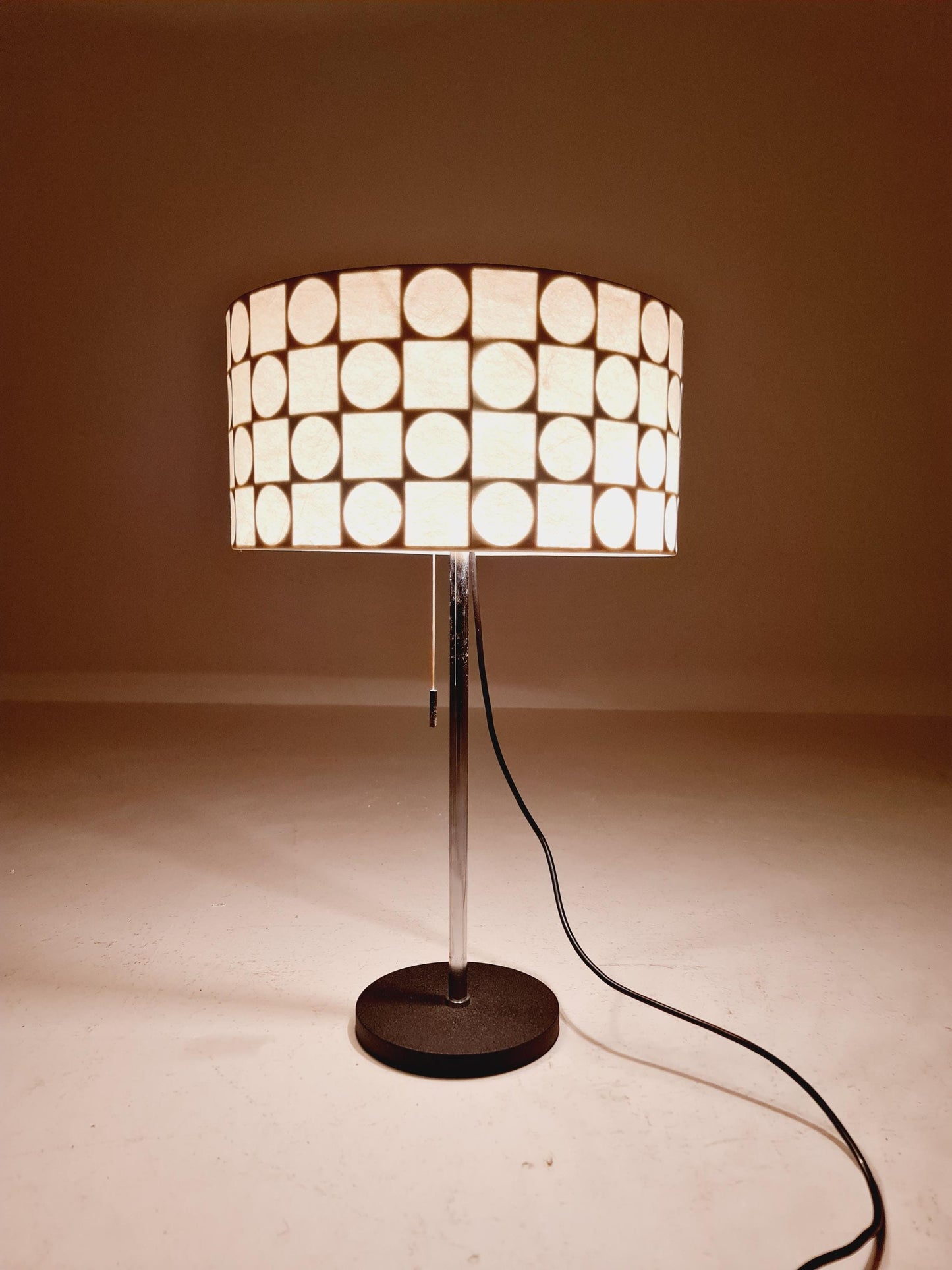Mid century Super Rare Cocoon Table lamp , by goldkant , 1960s