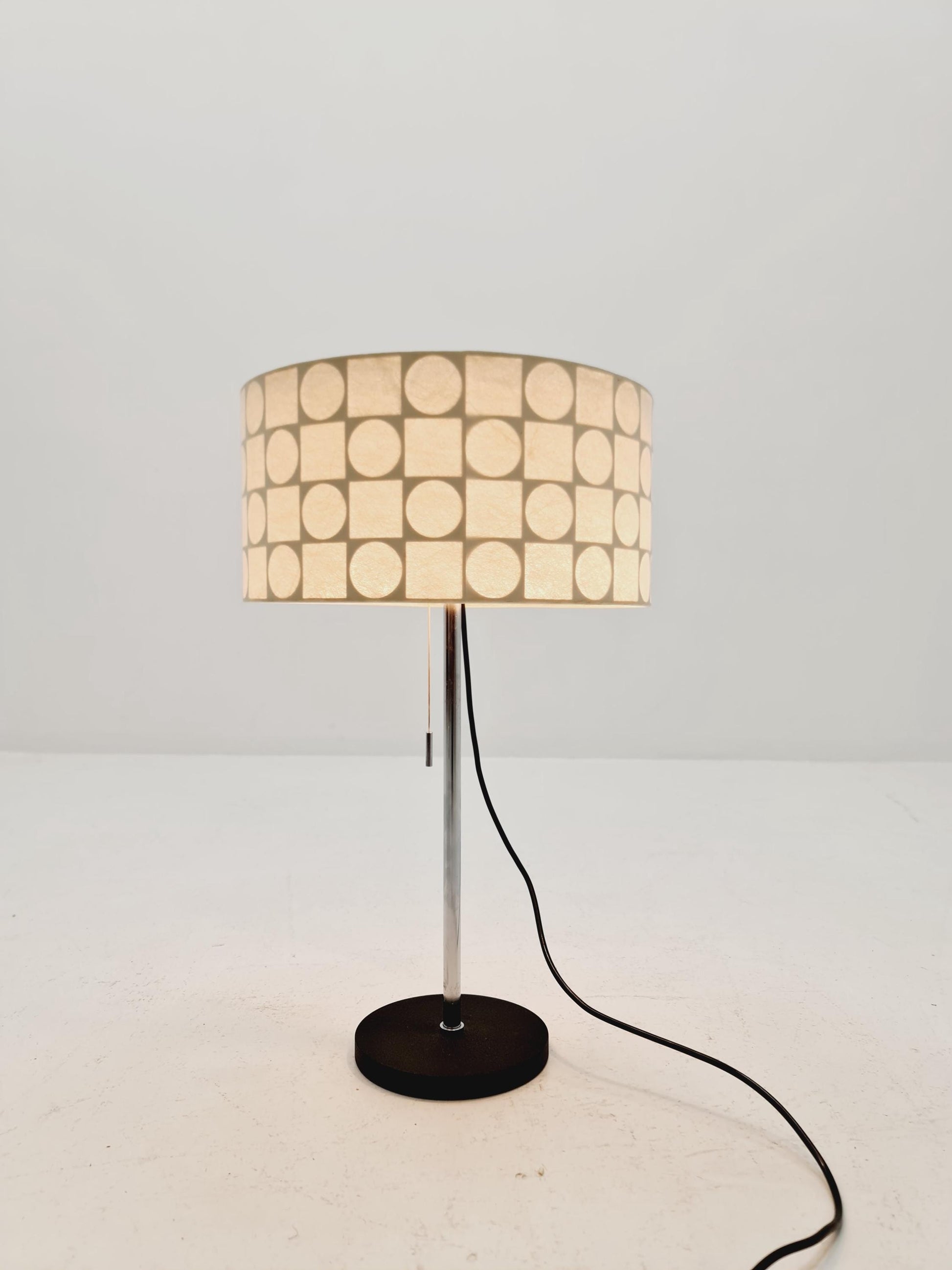 Mid century Super Rare Cocoon Table lamp , by goldkant , 1960s