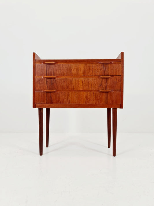 Midcentury danish drawer dresser /3 drawers by Henning Jørgensen for Fredericia Møbelfabrik , 1960s