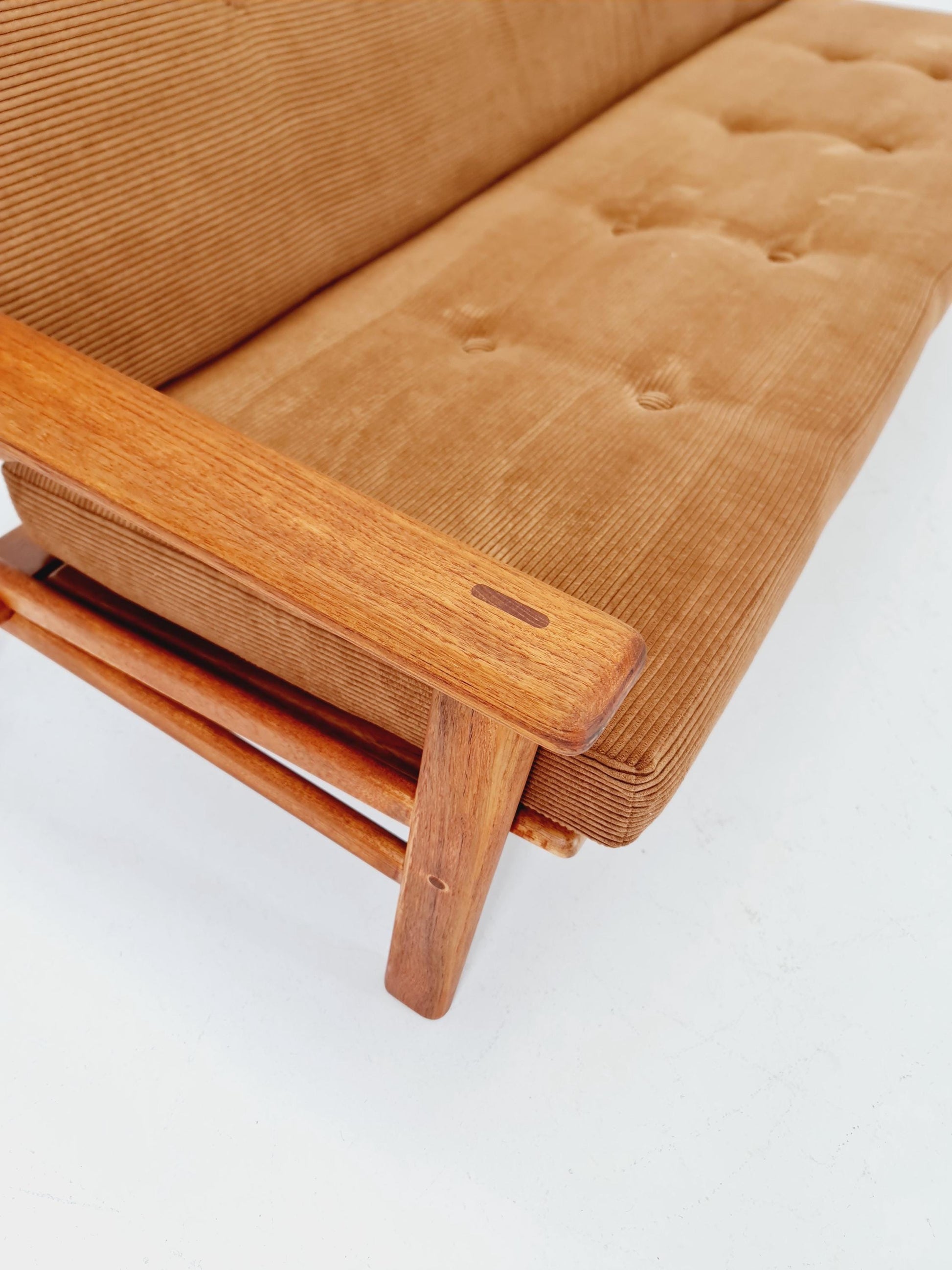 Mid-century Rare Danish teak lounge sofa 3 -Seater ,By Silkborg 1970s
