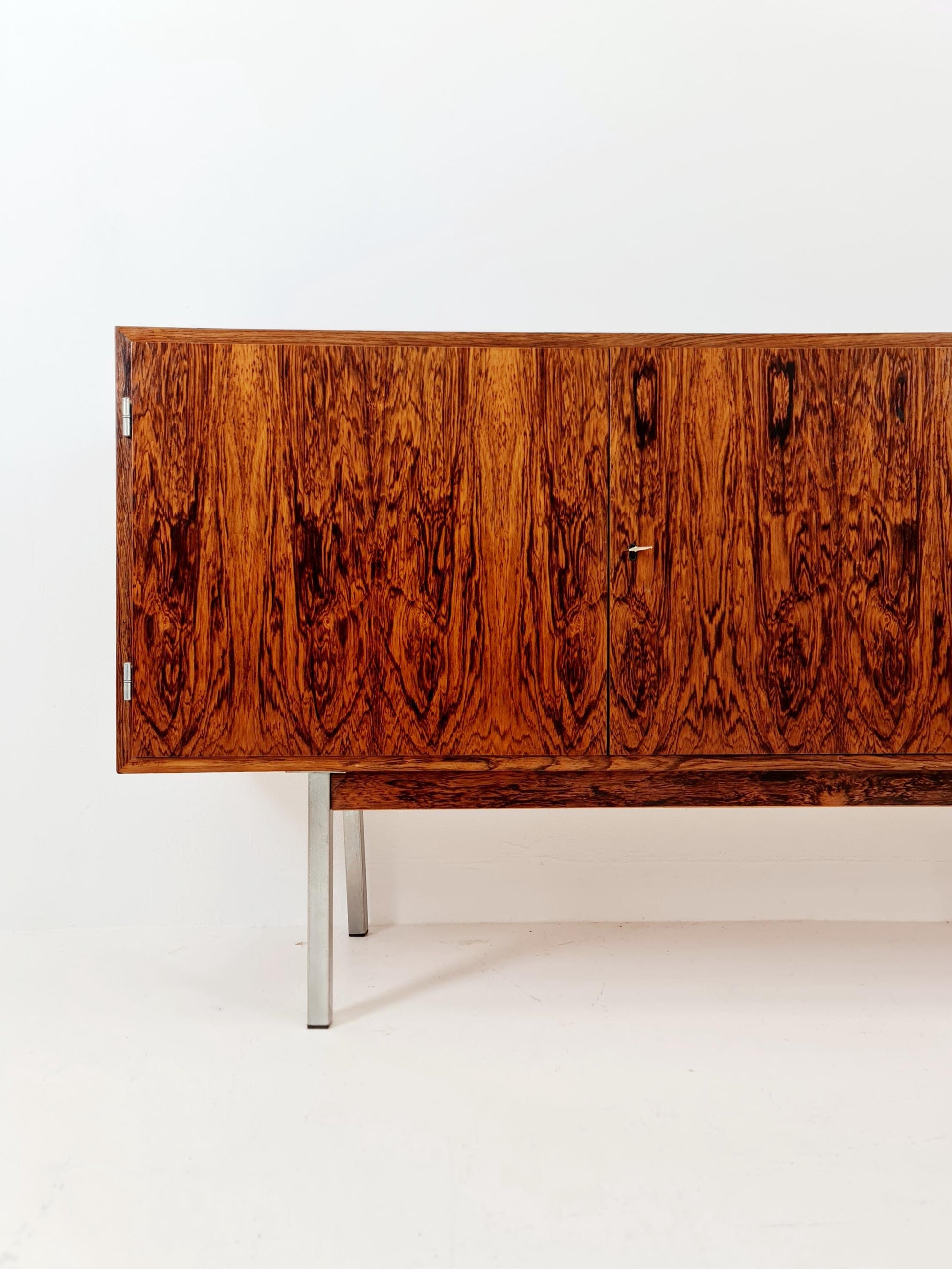 Rare Mid Century Modern Rosewwod German Sideboard, 1960s