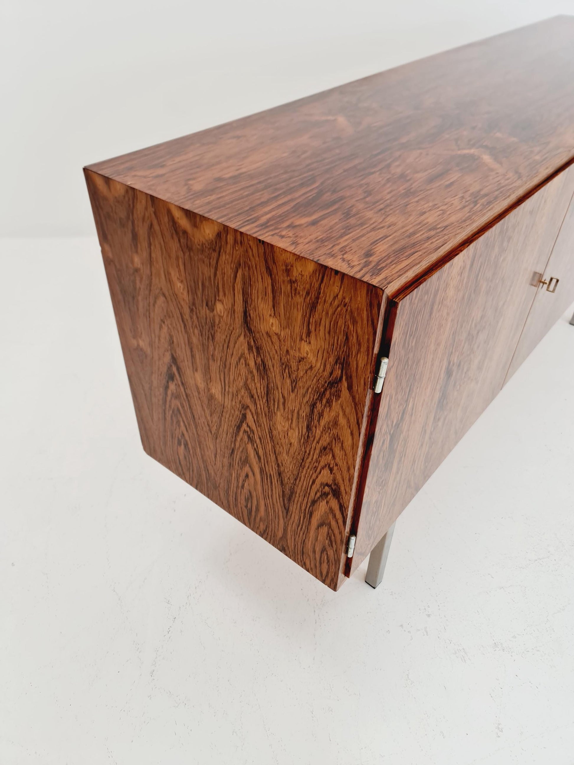 Rare Mid Century Modern Rosewwod German Sideboard, 1960s