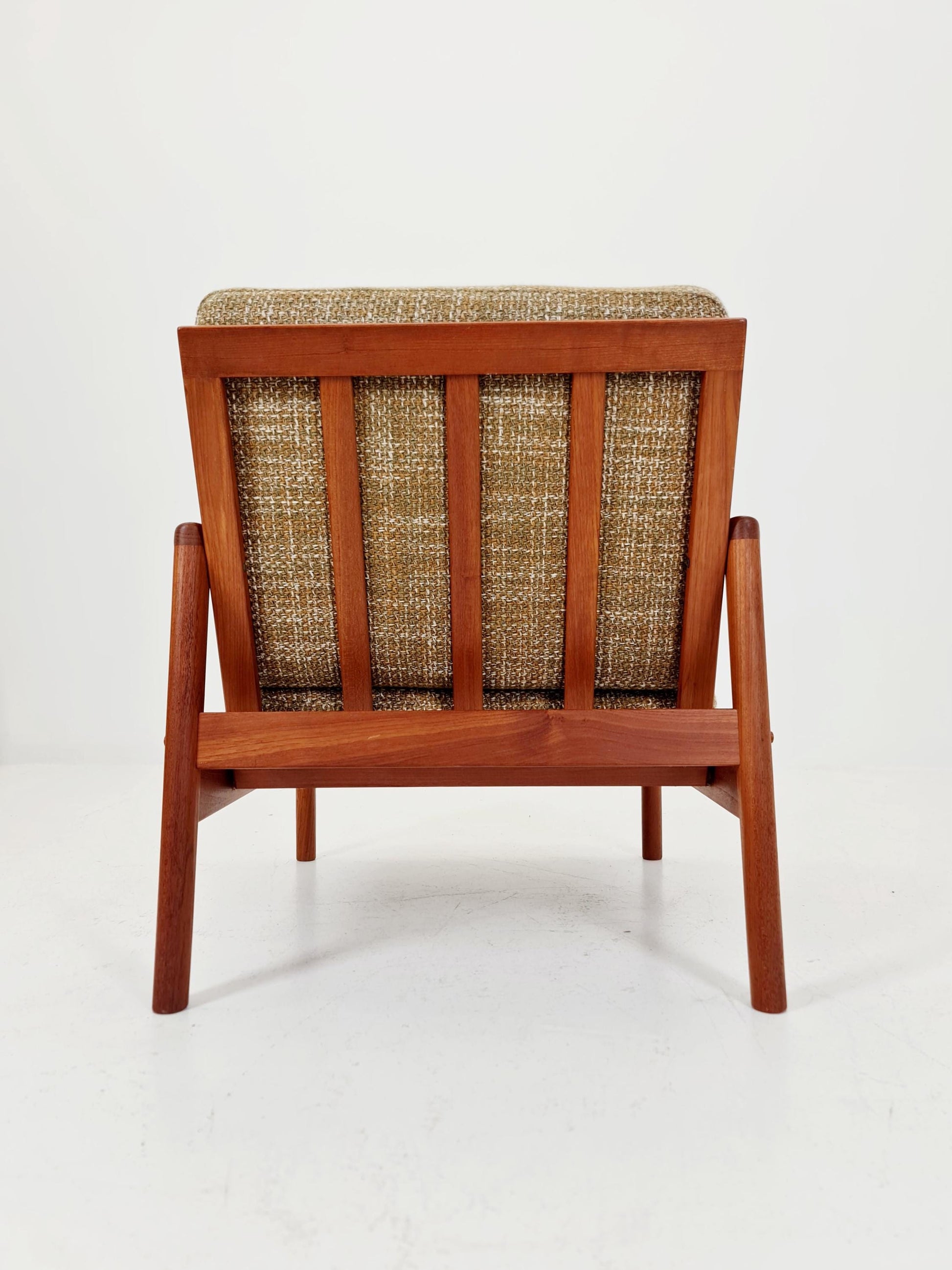 Mid century teak easy lounge chair by Arne Wahl Iversen for Komfort , 1960s