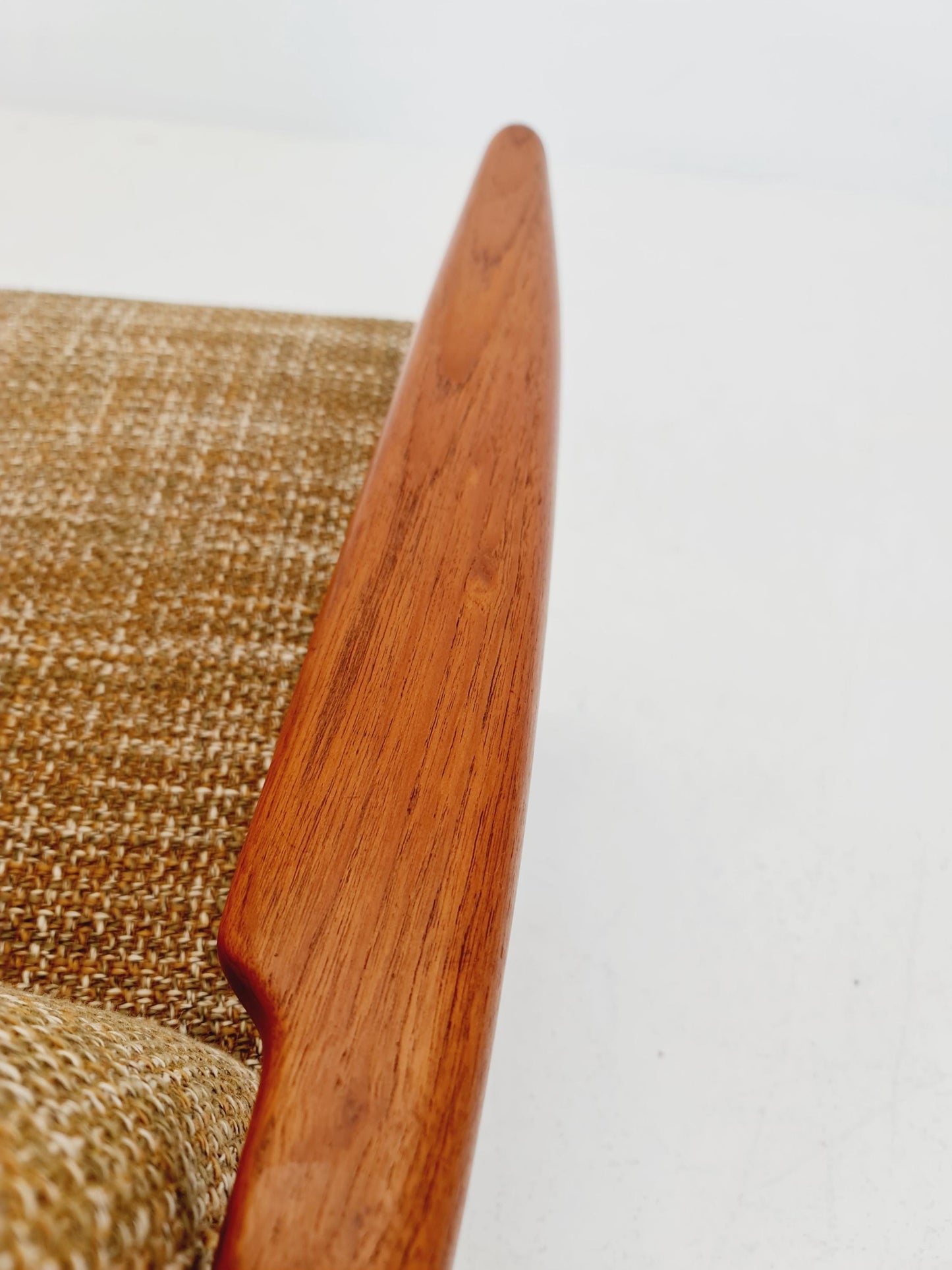 Mid century teak easy lounge chair by Arne Wahl Iversen for Komfort , 1960s