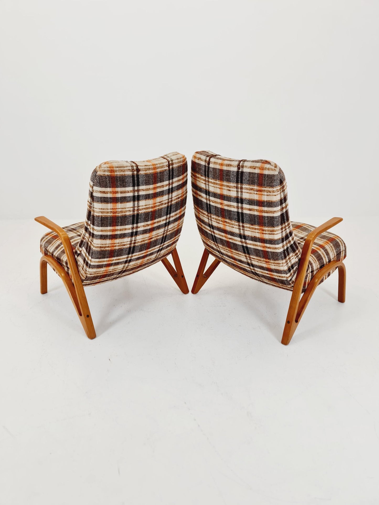 Midcentury easy chairs by paul Bode, Germany, 1950s,