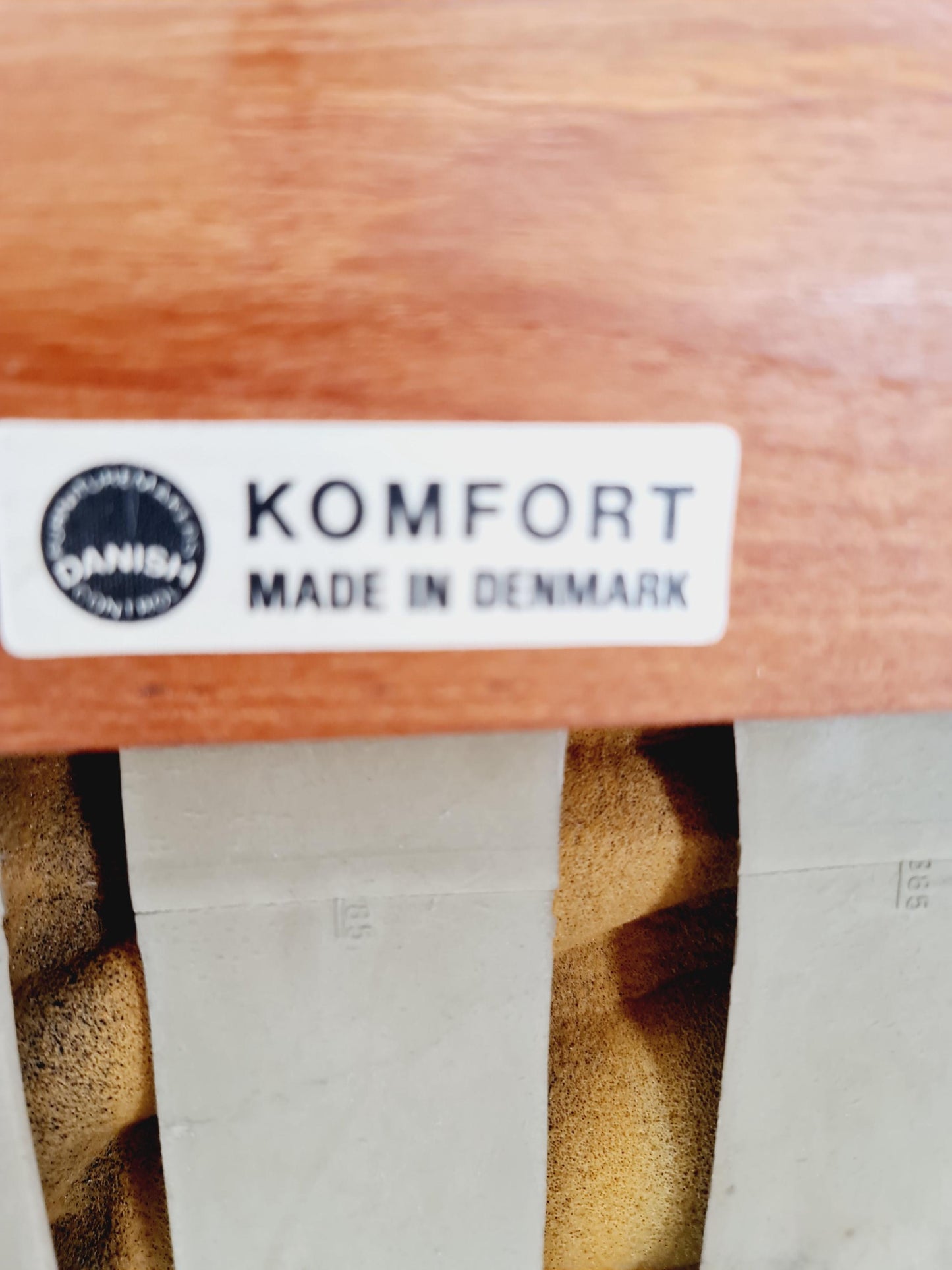 Mid century teak easy lounge chair by Arne Wahl Iversen for Komfort , 1960s