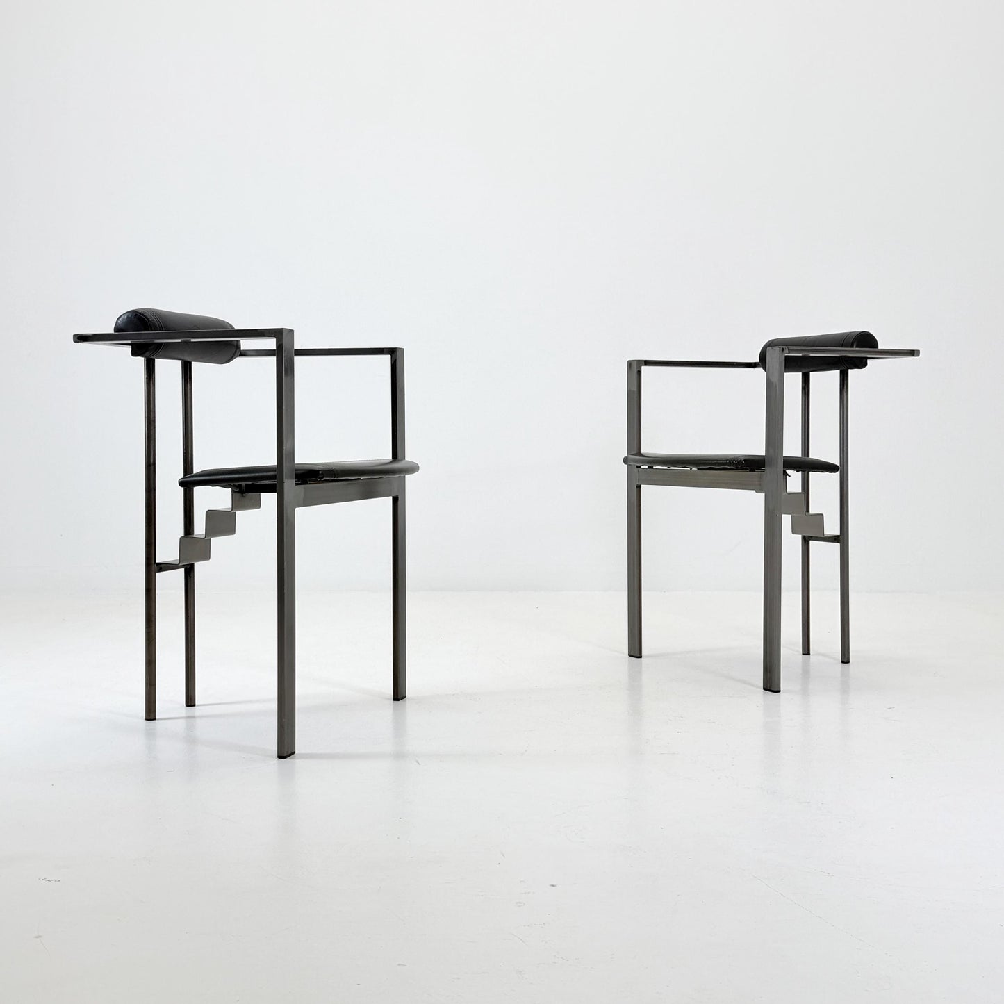 Set of 2 Mid century Trix Chairs by K.F. Förster for KFF Design, 1980s – Germany Postmodern Design