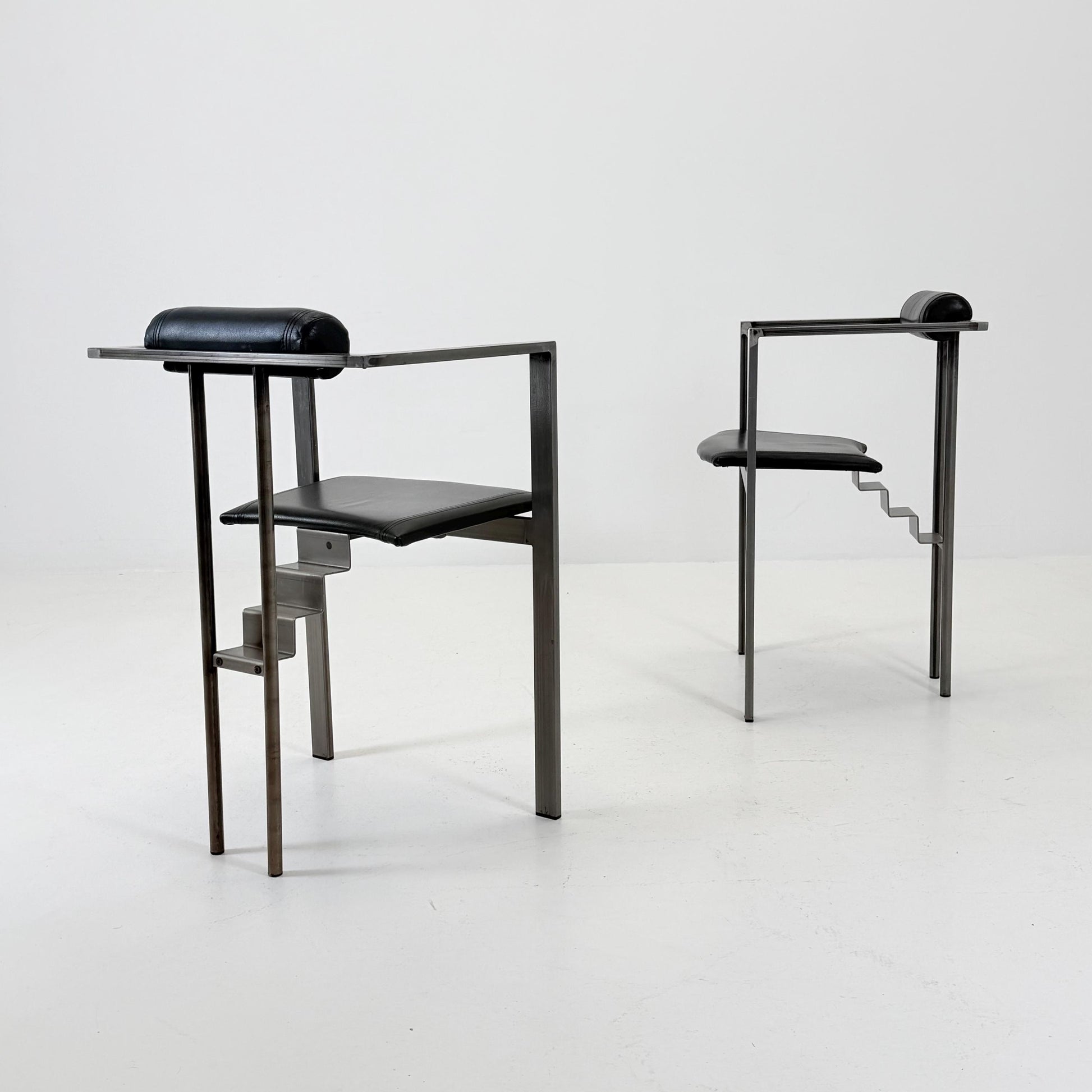 Set of 2 Mid century Trix Chairs by K.F. Förster for KFF Design, 1980s – Germany Postmodern Design