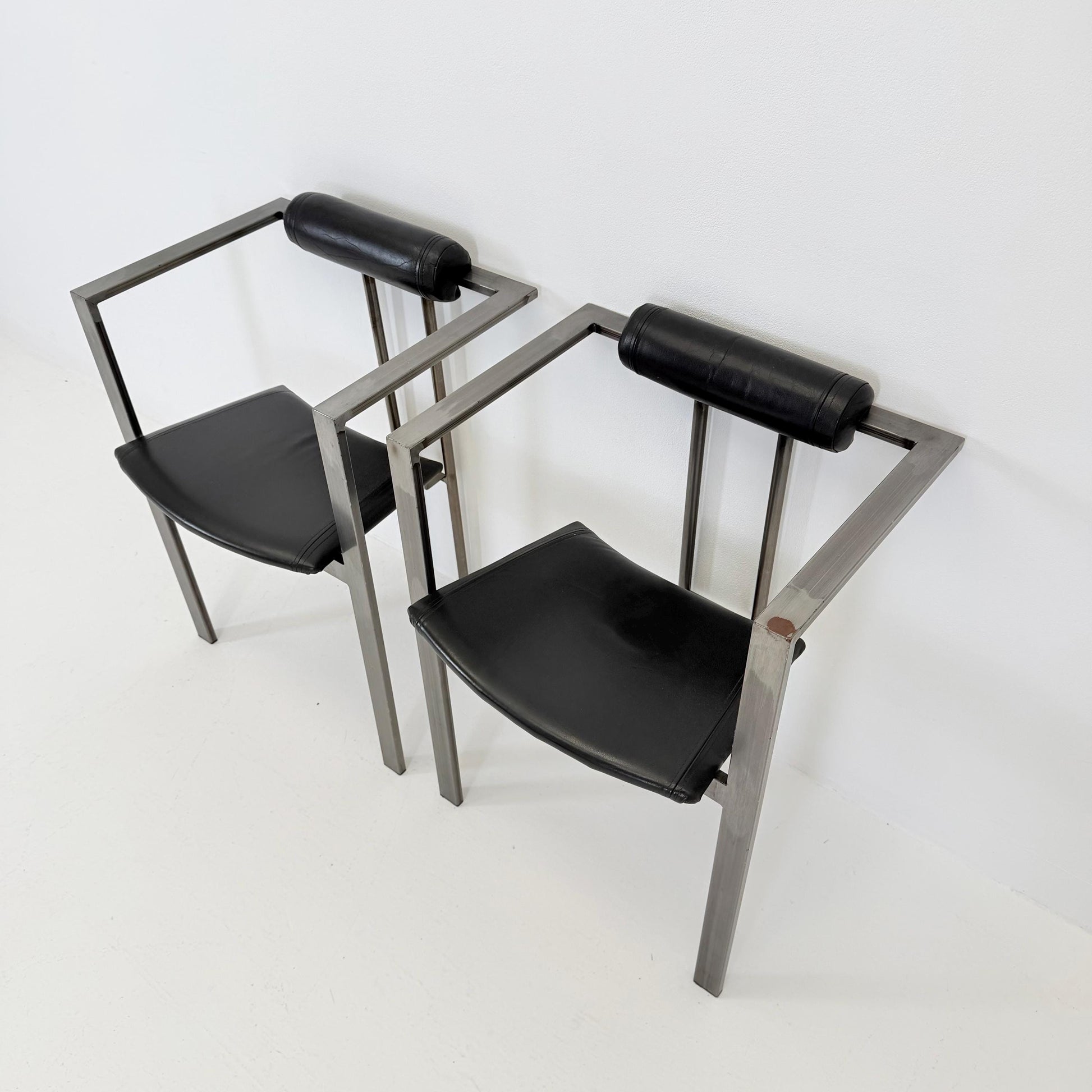 Set of 2 Mid century Trix Chairs by K.F. Förster for KFF Design, 1980s – Germany Postmodern Design