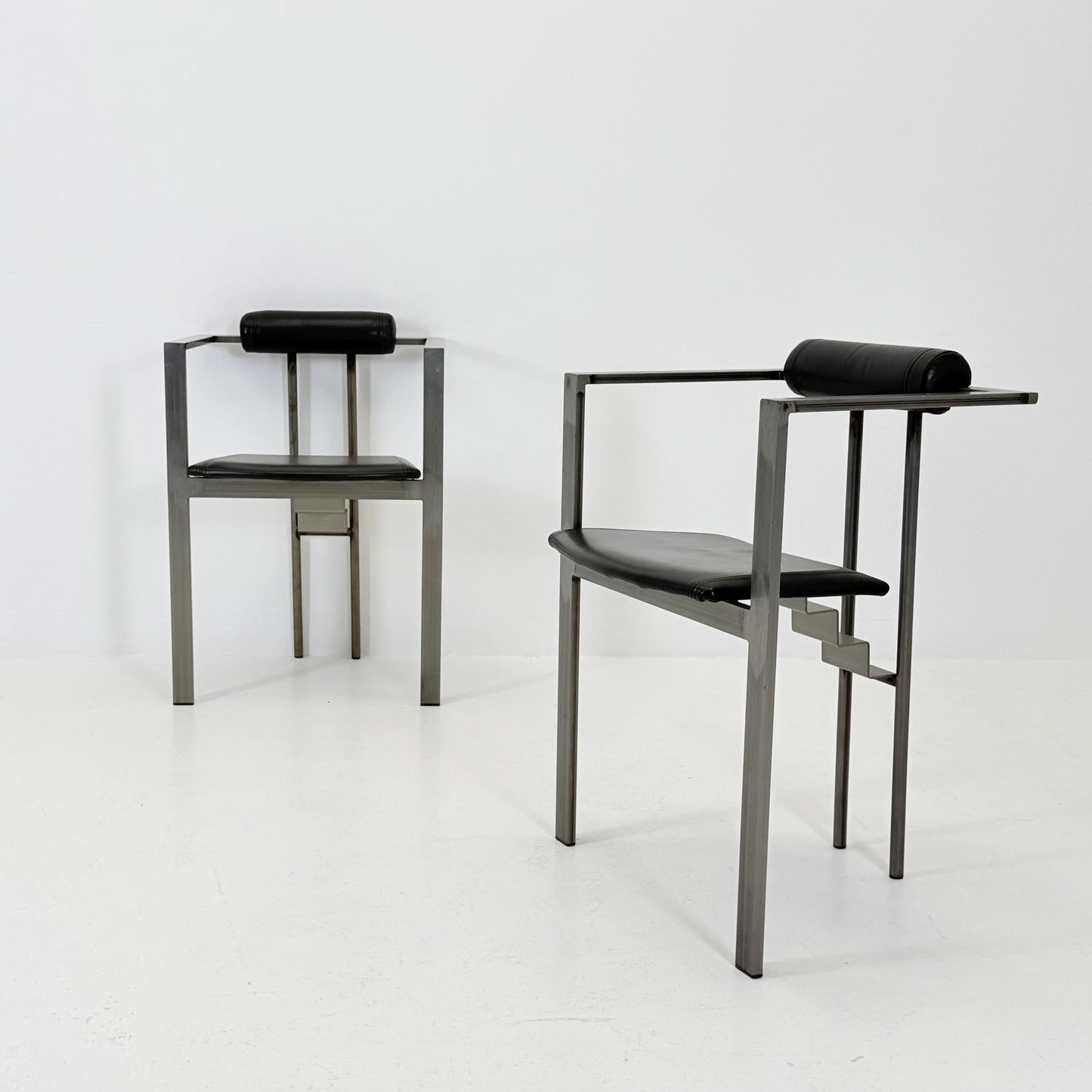 Set of 2 Mid century Trix Chairs by K.F. Förster for KFF Design, 1980s – Germany Postmodern Design