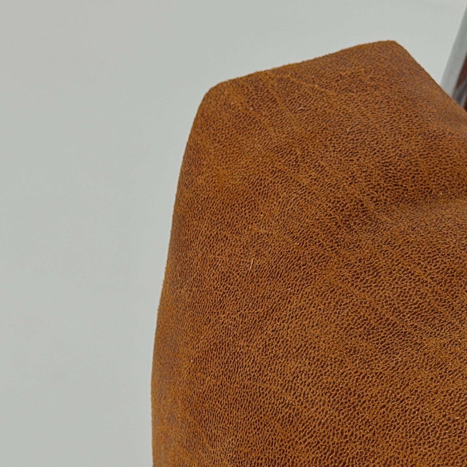 Mid century leather lounge chair By Gillis Lundgren Ikea Hoss Sweden 1970s