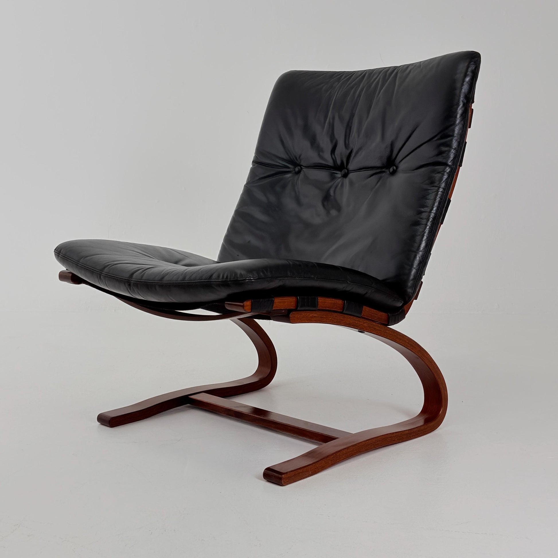1of 4 Mid century Kangu Lounge Chairs by Elsa Solheim and Nordahl Solheim for Rybo 1970s