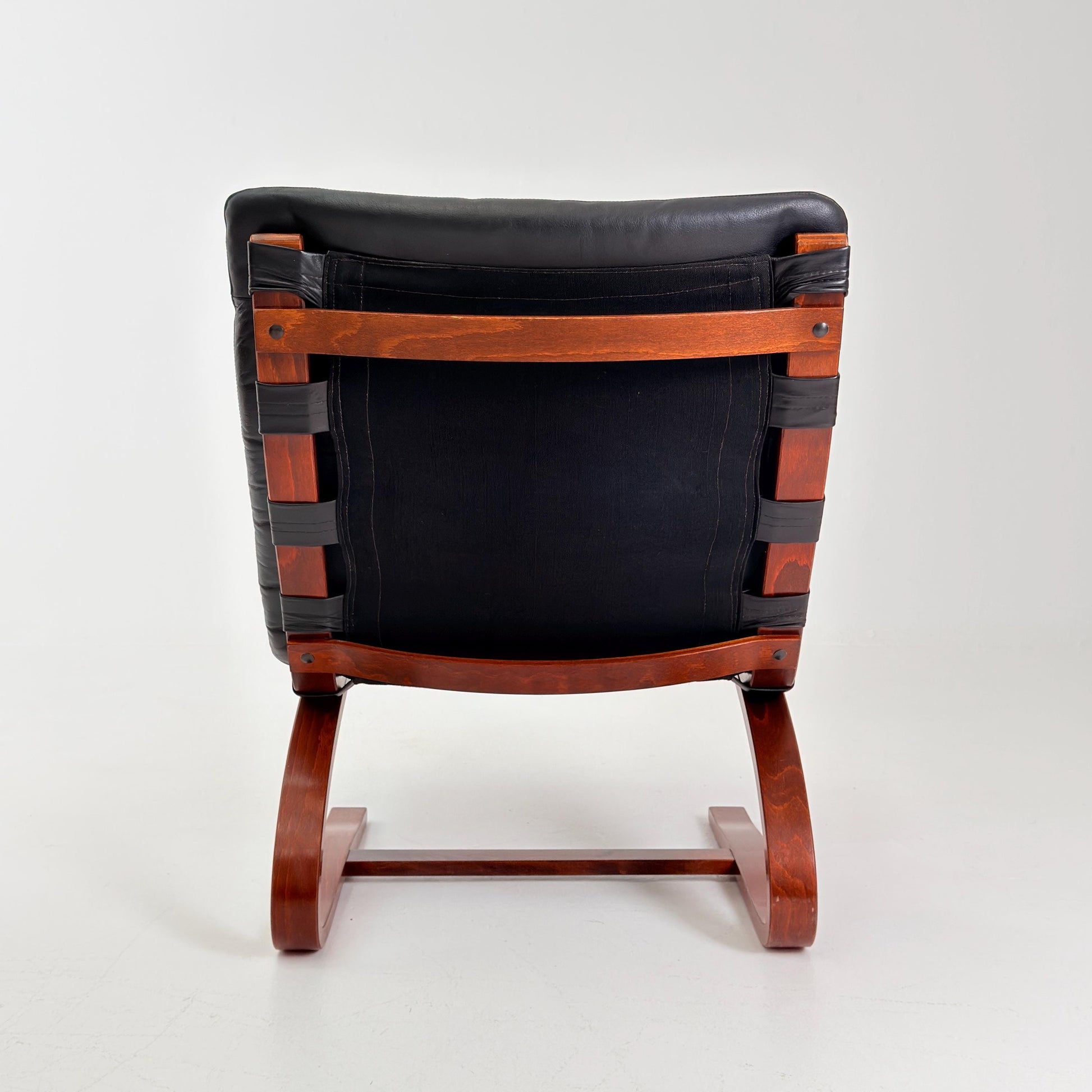 1of 4 Mid century Kangu Lounge Chairs by Elsa Solheim and Nordahl Solheim for Rybo 1970s