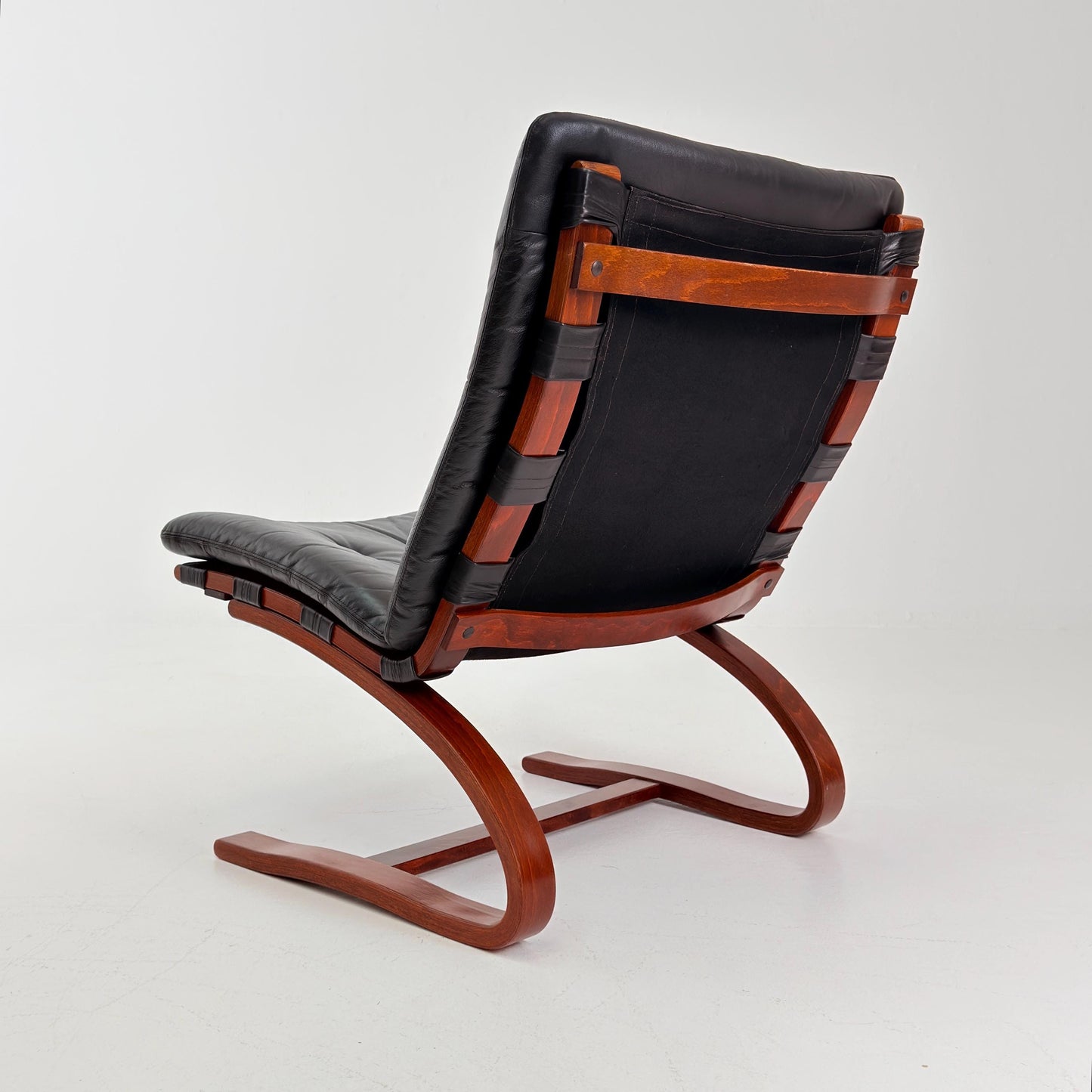 1of 4 Mid century Kangu Lounge Chairs by Elsa Solheim and Nordahl Solheim for Rybo 1970s
