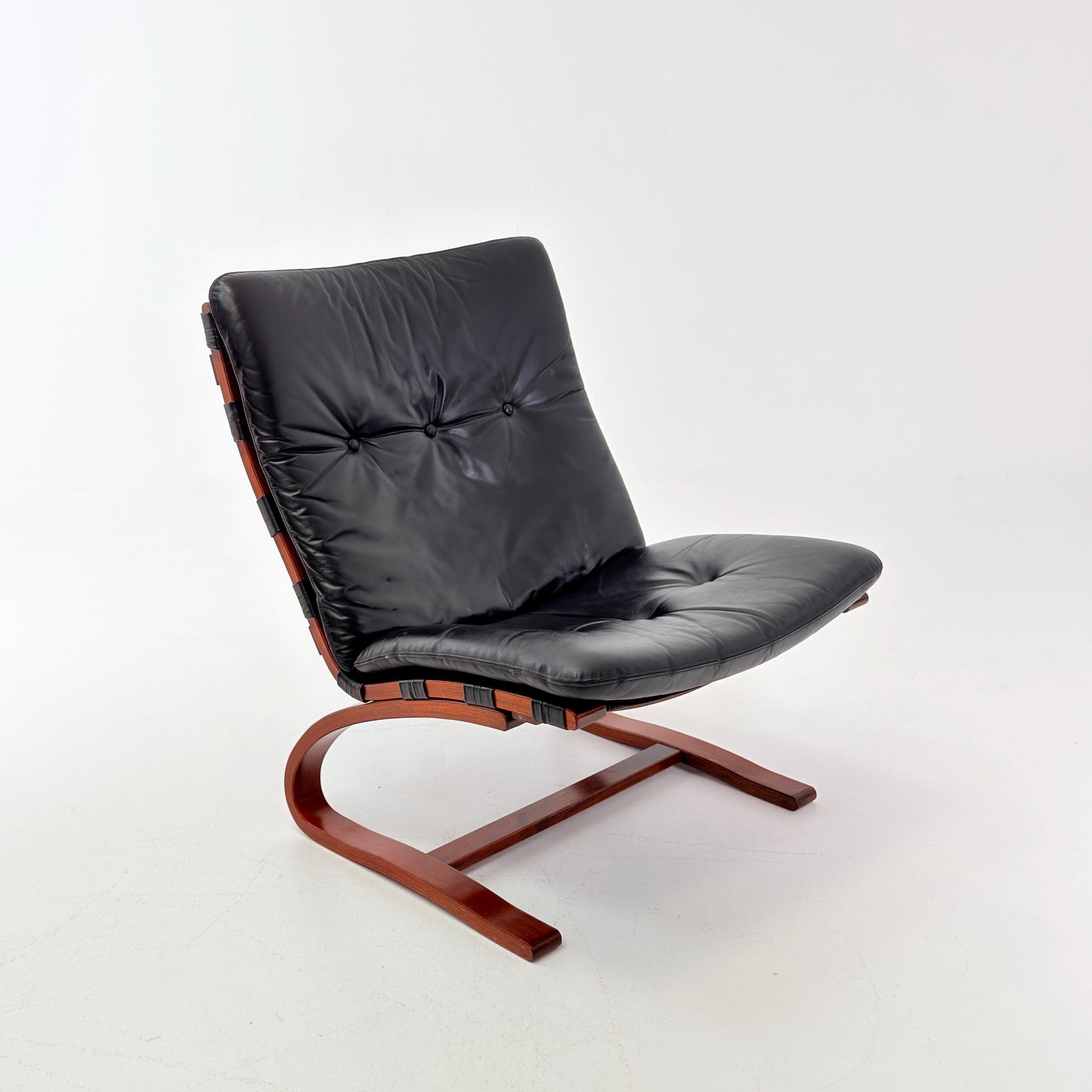 1of 4 Mid century Kangu Lounge Chairs by Elsa Solheim and Nordahl Solheim for Rybo 1970s