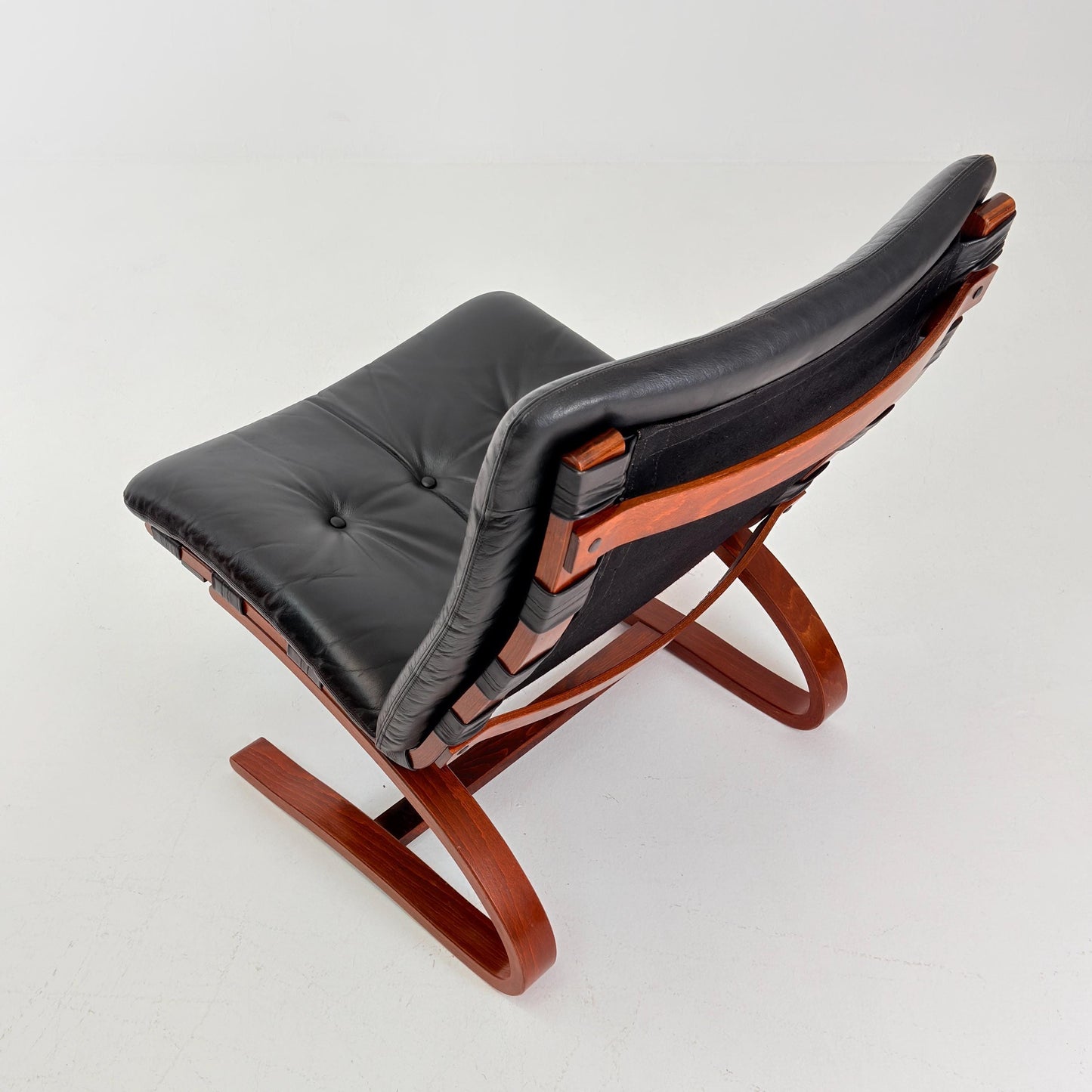1of 4 Mid century Kangu Lounge Chairs by Elsa Solheim and Nordahl Solheim for Rybo 1970s