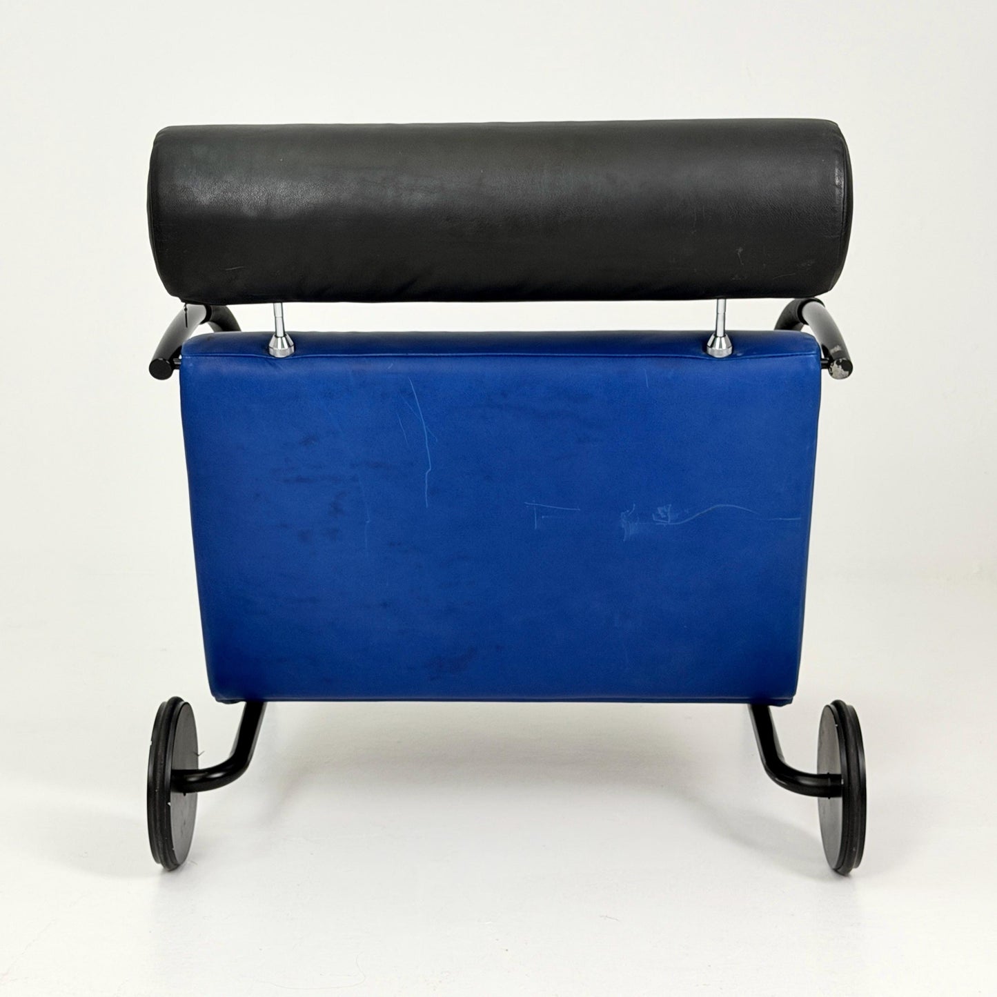 Mid century “Zyklus” blue edition armchair by Peter Maly for Cor, 1984,Germany