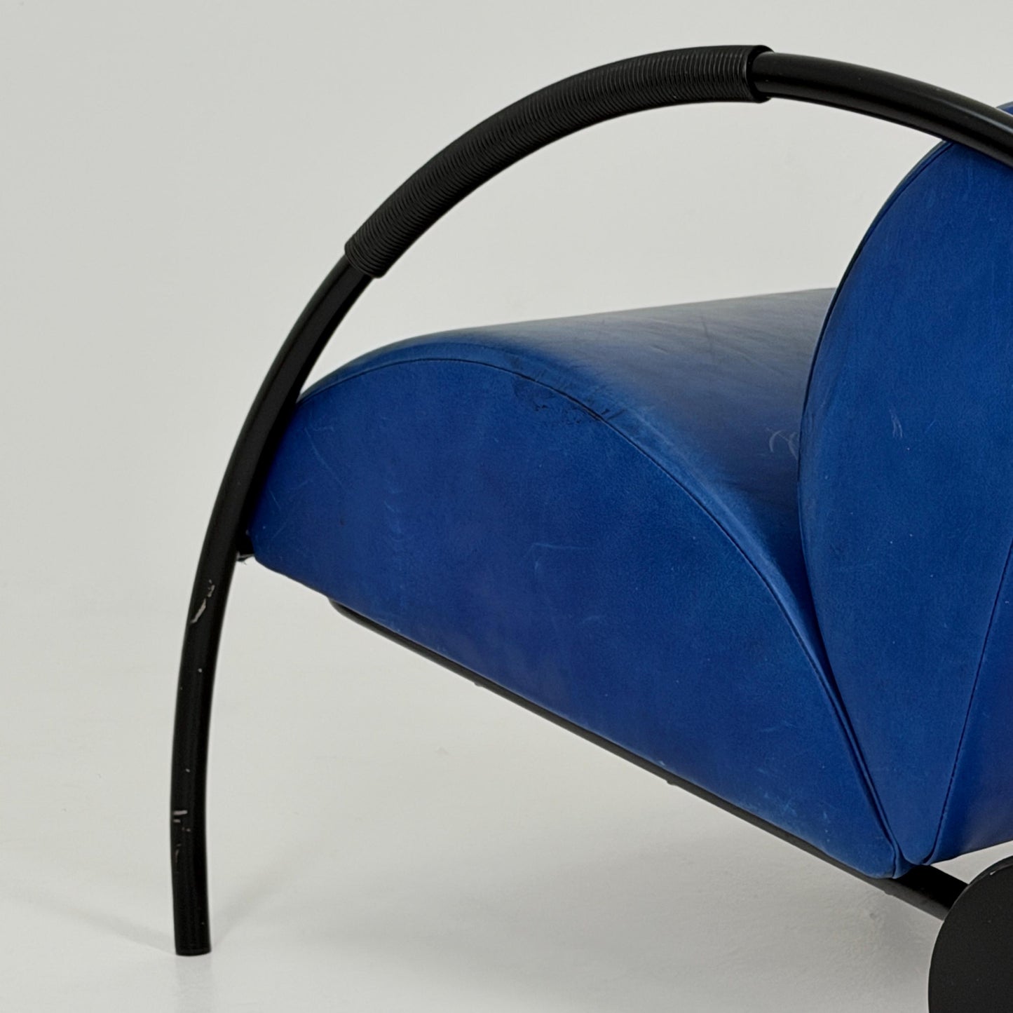 Mid century “Zyklus” blue edition armchair by Peter Maly for Cor, 1984,Germany