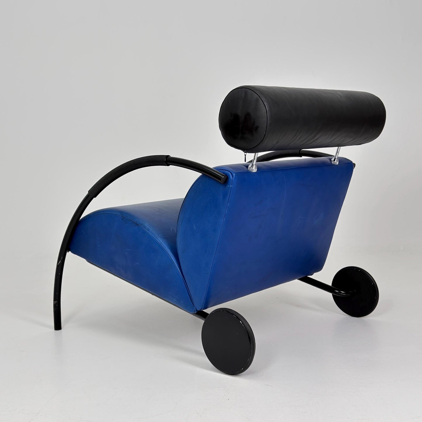 Mid century “Zyklus” blue edition armchair by Peter Maly for Cor, 1984,Germany